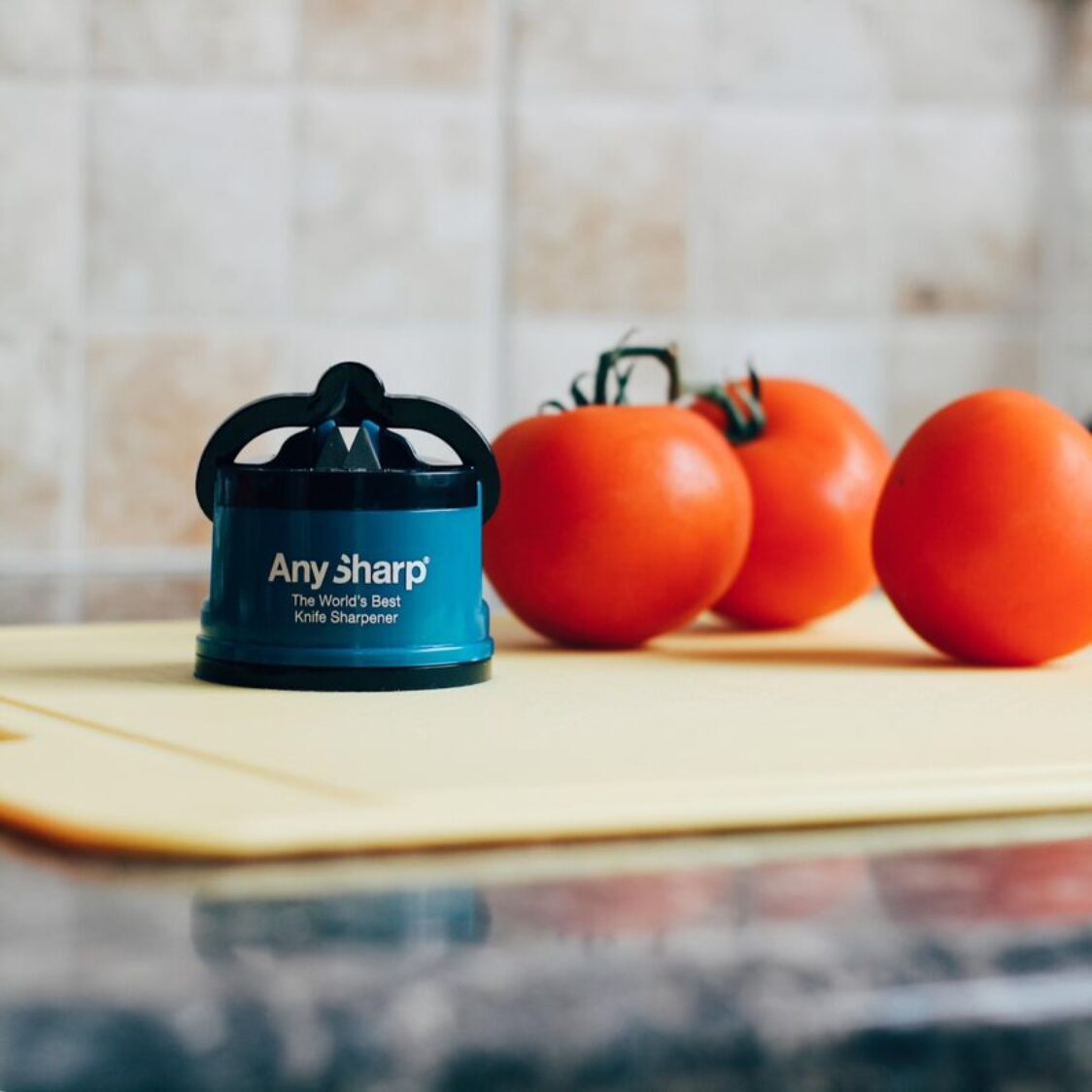 AnySharp Knife Sharpener Blue