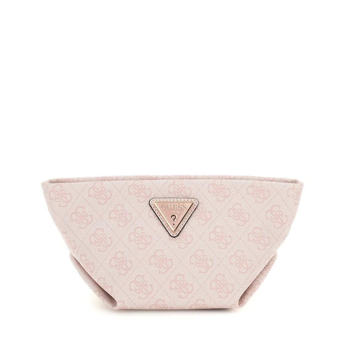 Guess Helina Top Zip Cosmetic - Rose Water Logo