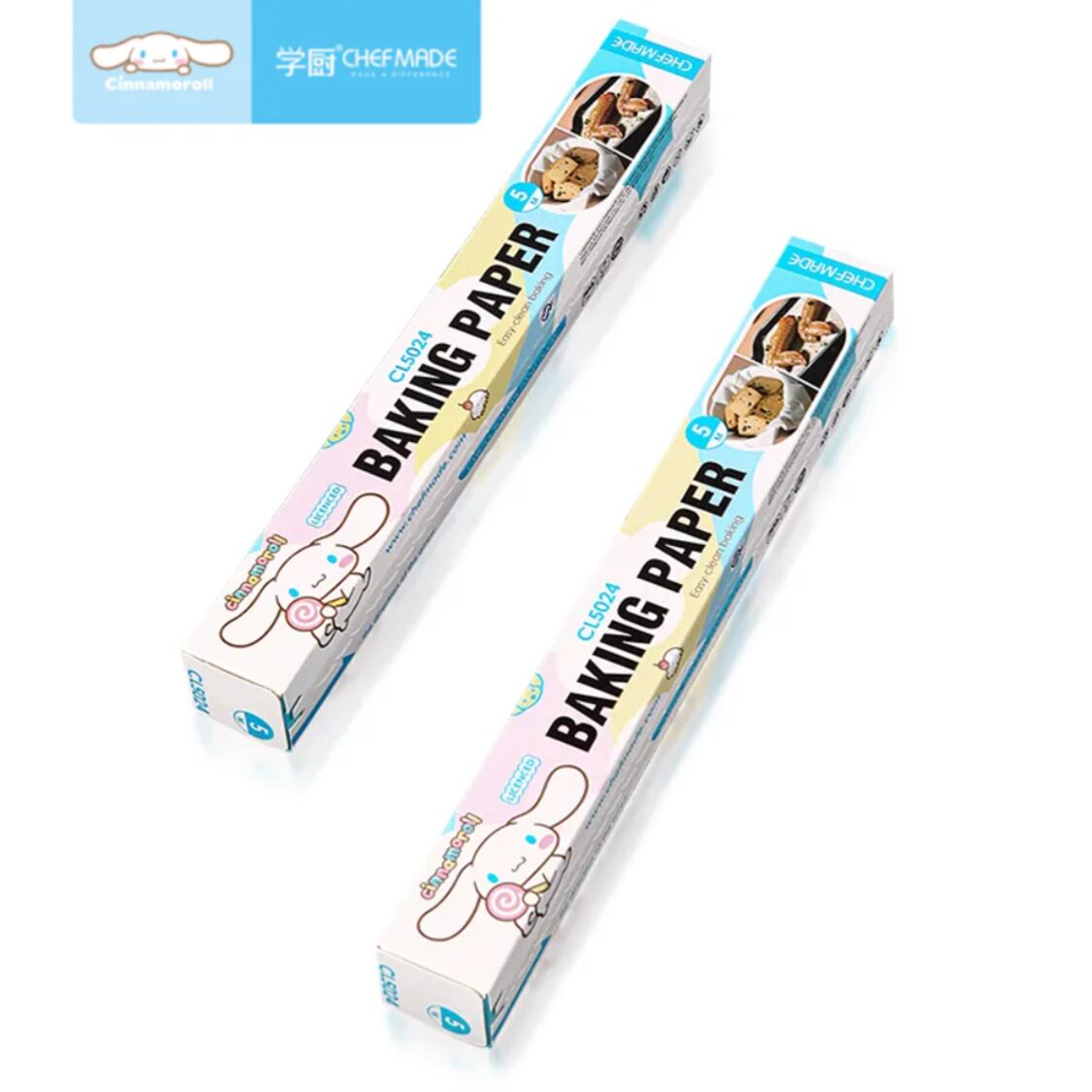 Chefmade Double Sided Baking Paper 30cmx5M Cinnamoroll (1898cm-CL5024)