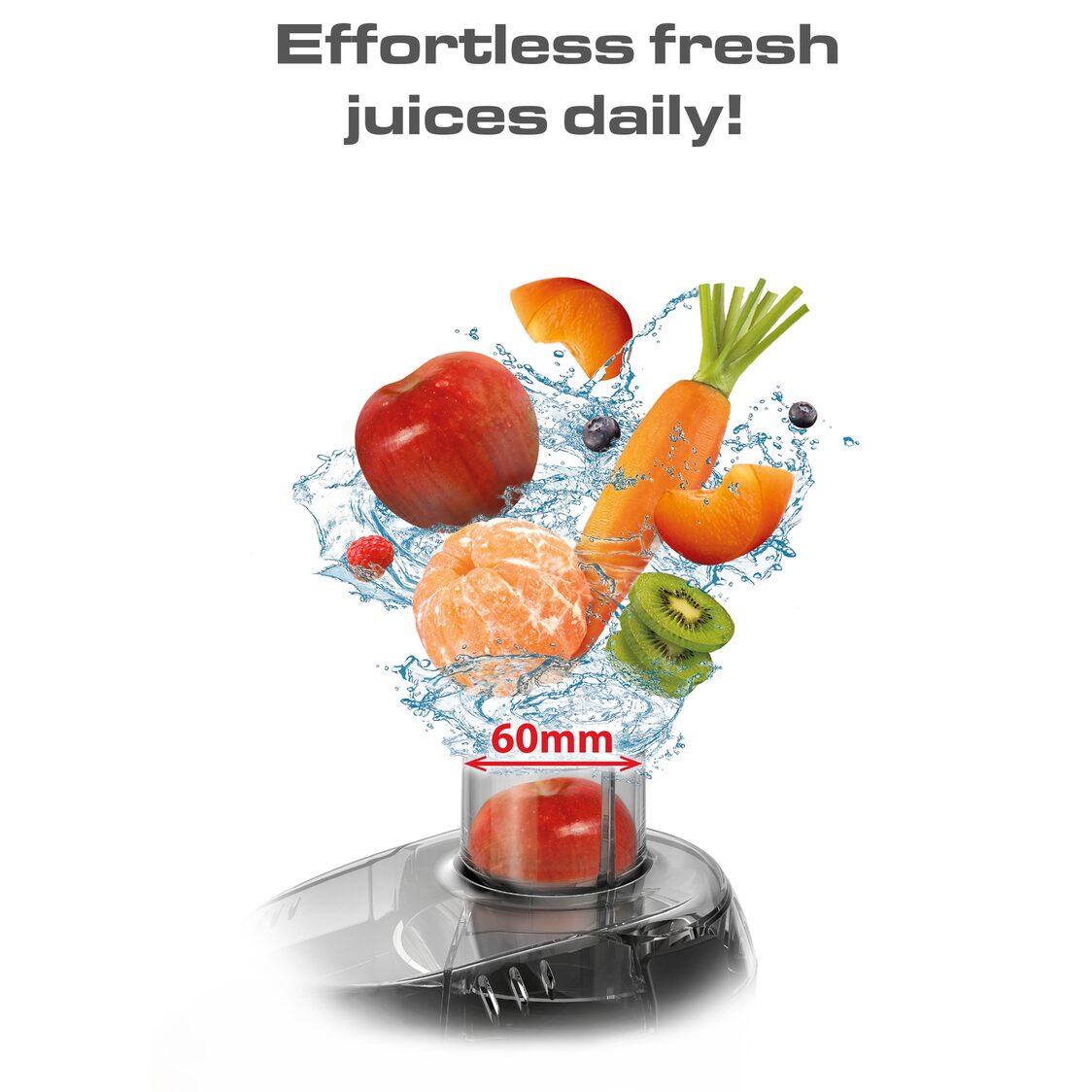 TEFAL Frutelia Metal Juicer 400W (ZE420D)