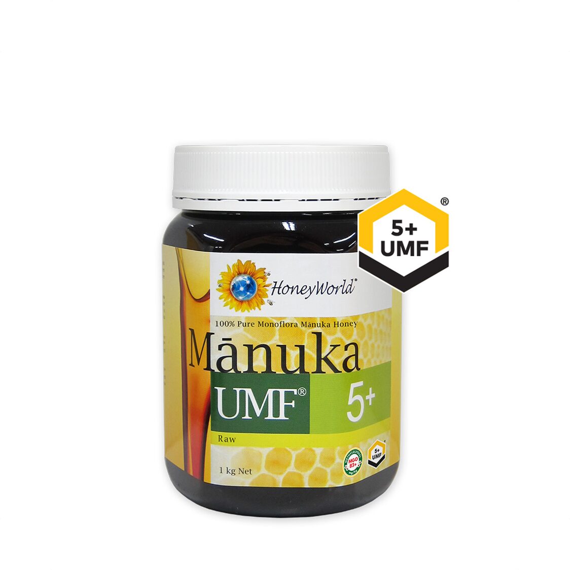 HoneyWorld® Raw Manuka UMF™5+ 1kg