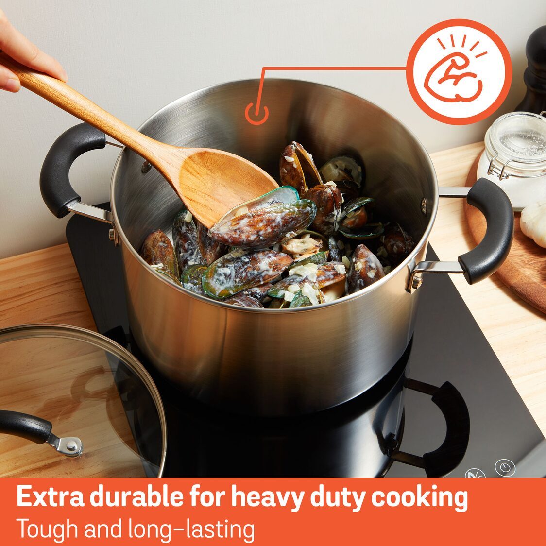 Meyer Centennial Stainless Steel Covered Stockpot (Induction)