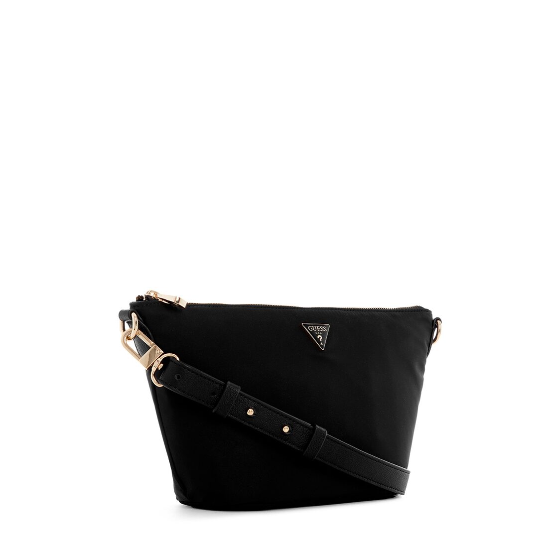 Guess Mauve Convertible Hobo, Black