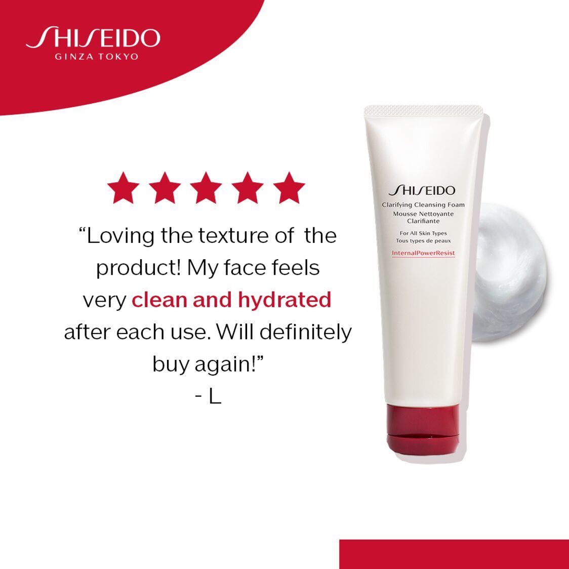 Shiseido Clarifying Cleansing Foam 125ml