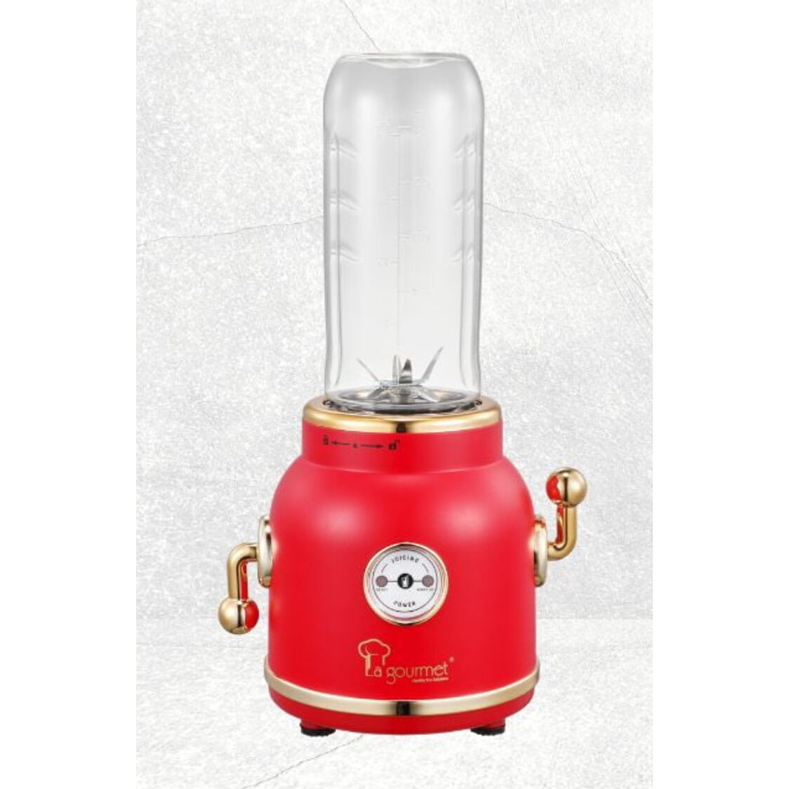 La Gourmet Retro Blender Set- Imperial Red LGELRB400925