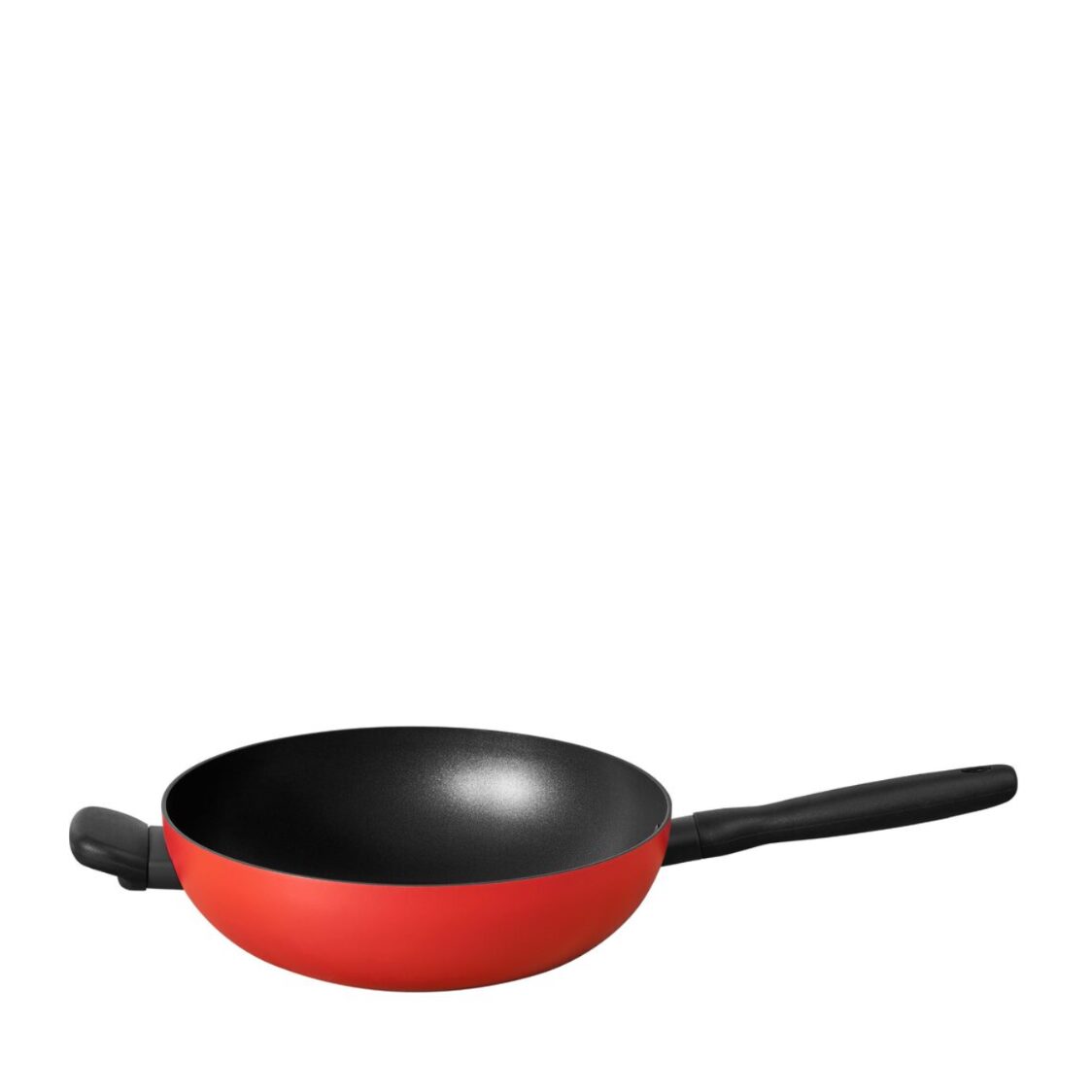Meyer Bauhaus IH 28cm Open Stirfry w/HH (Red)