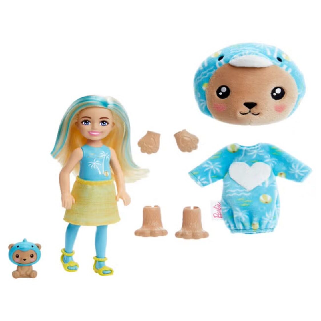Barbie Cutie Reveal Chelsea Costume Cuties Series - Teddy Dolphin