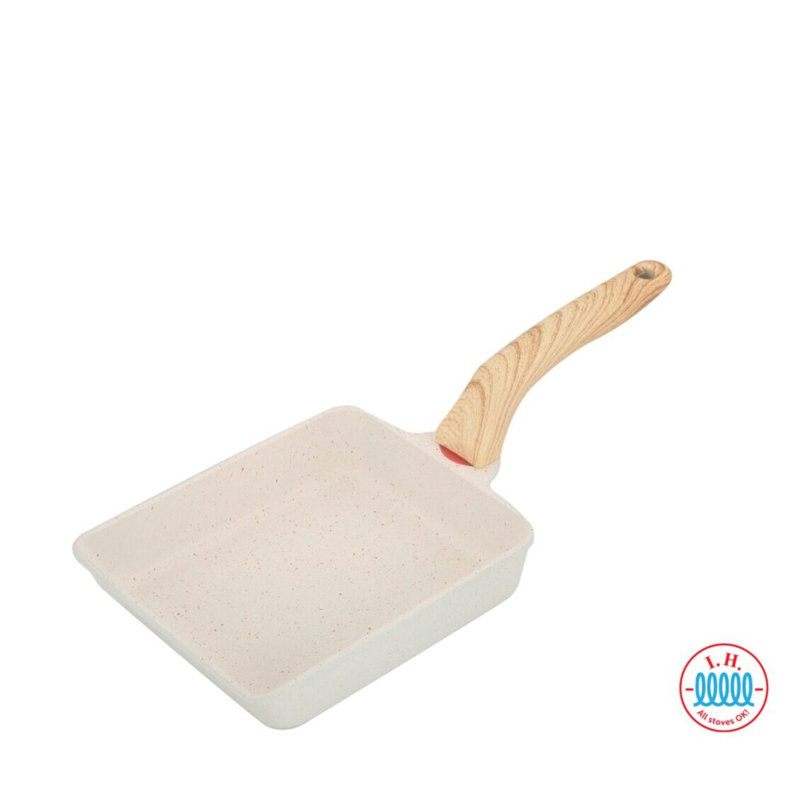 Endo Tamagoyaki IH Omelette Pan - Bisque Beige (E-TOP1)