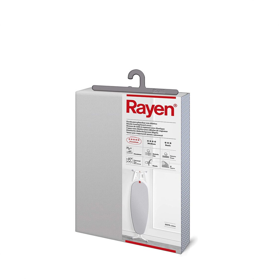 Rayen Elastic Cover Silver Premium