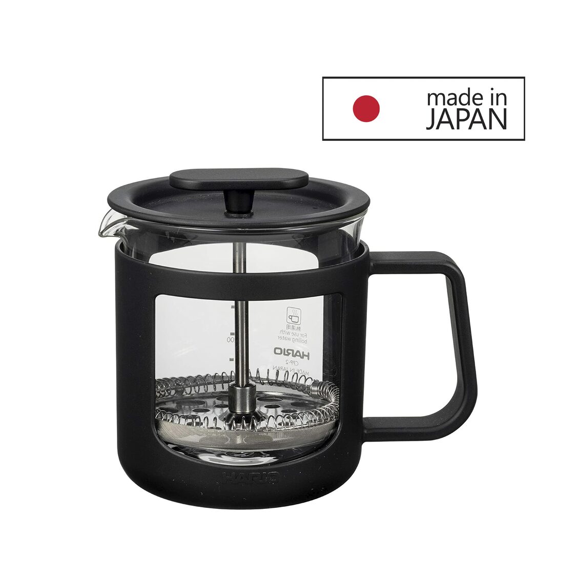 HARIO Tea and Café Press 300ml - 2 Cup (CPU-2B)