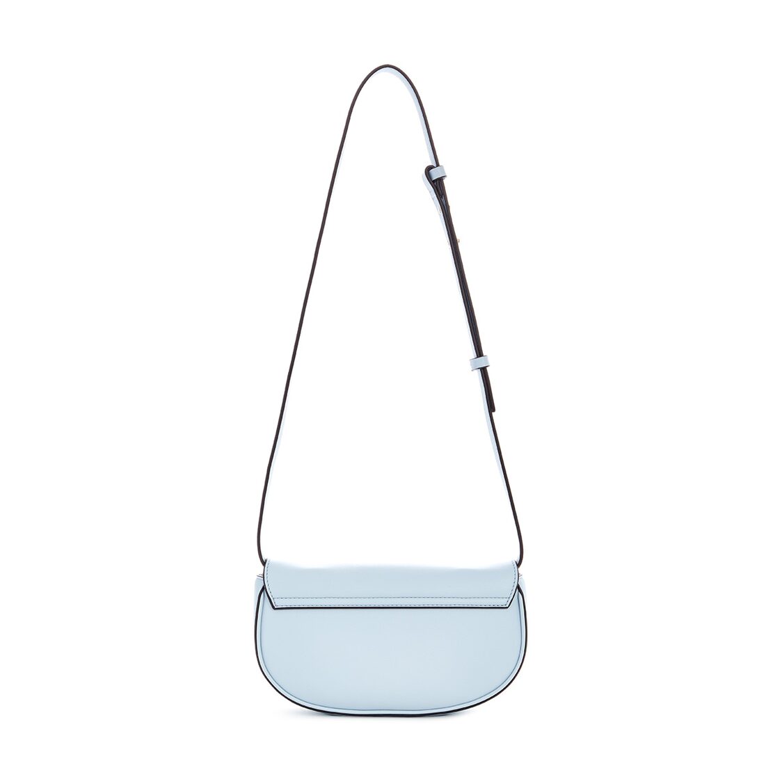 Guess Mauve Mini Conv Flp Shlder Bag, Powder Blue
