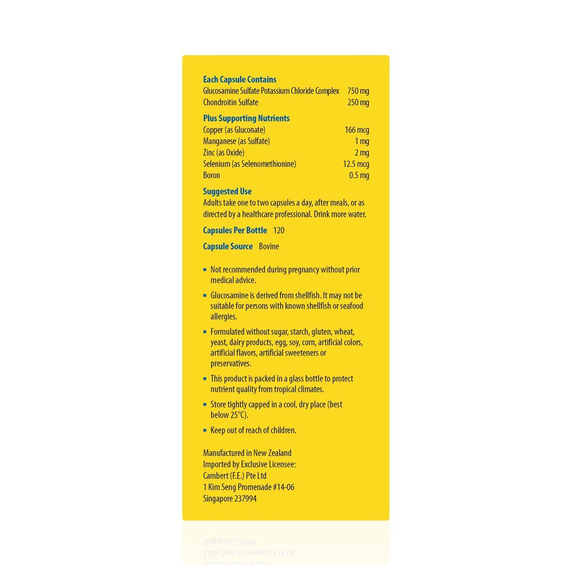 Kordel's Glucosamine 750 + Chondroitin 120s Twinpack