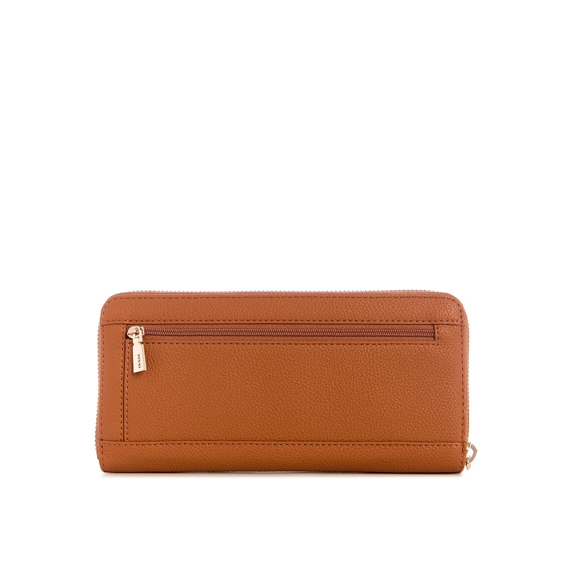 CALEBRA SLG LARGE ZIP AROUND,COGNAC