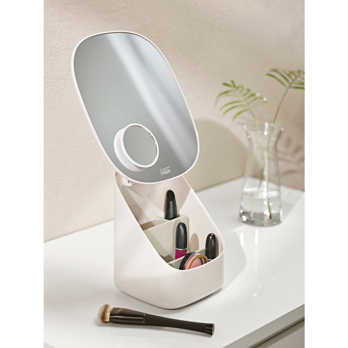 Joseph Joseph Viva Pedestal Mirror w/Storage - 75001