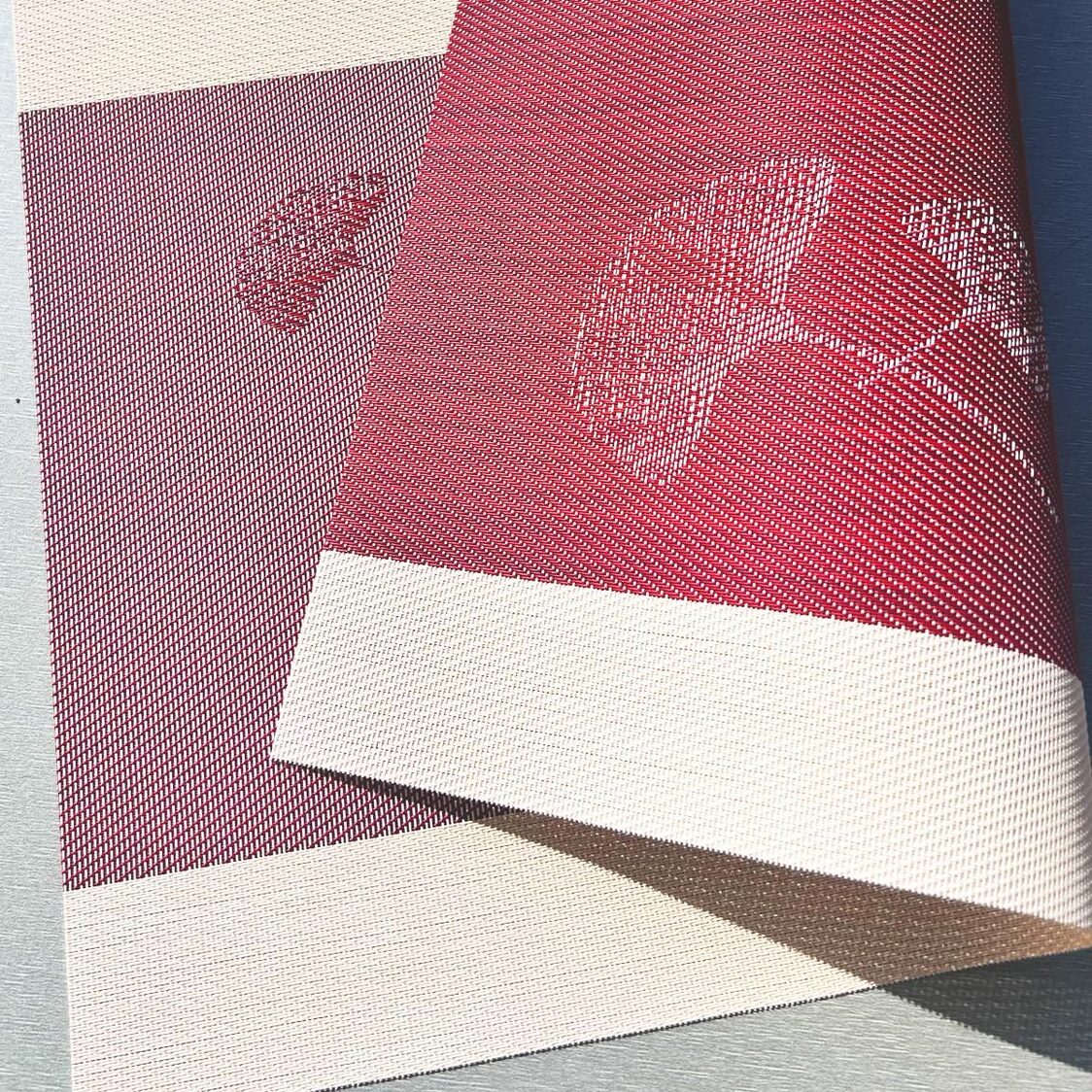 J. Rapee Fleur Placemat Red