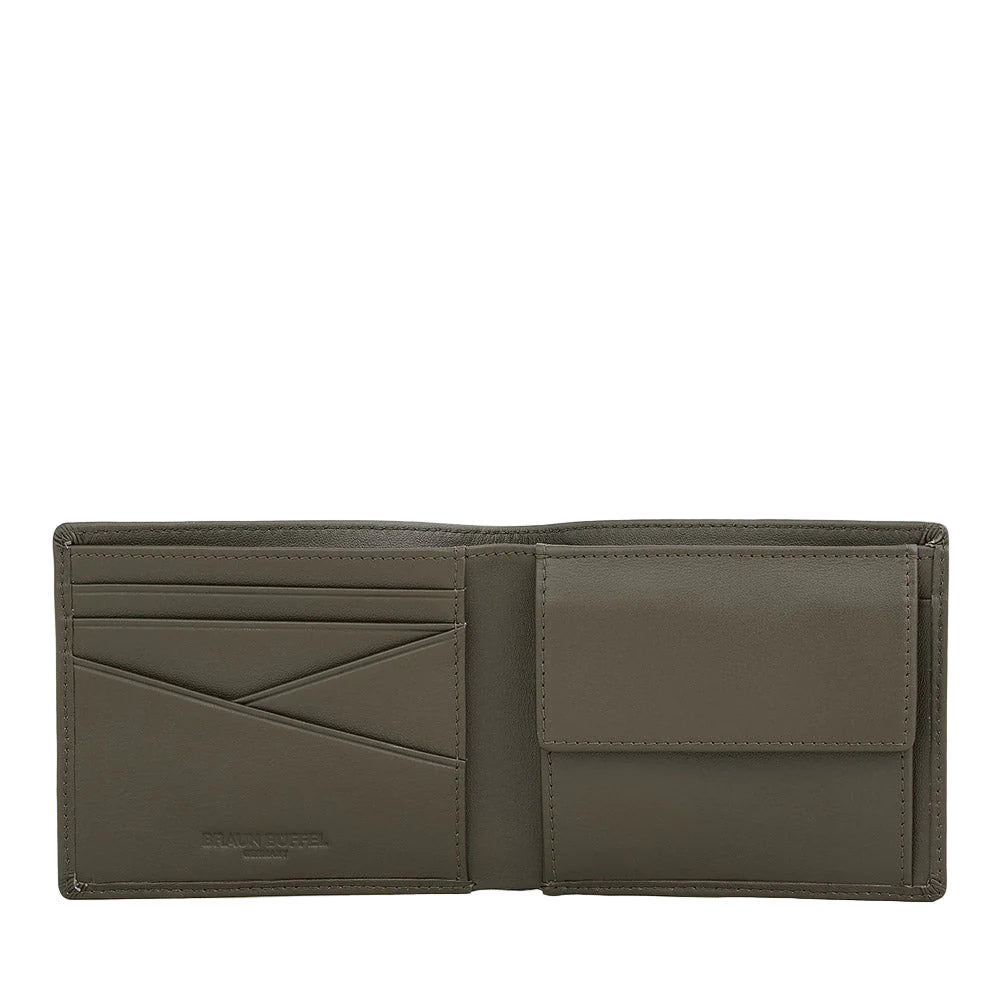 Braun Buffel Studio Wallet With Coin