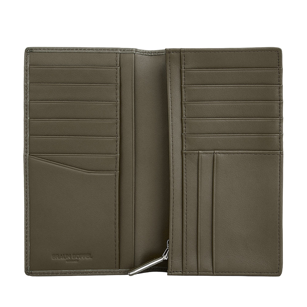 Braun Buffel Agmarine Bi-Fold Long Wallet With Zip