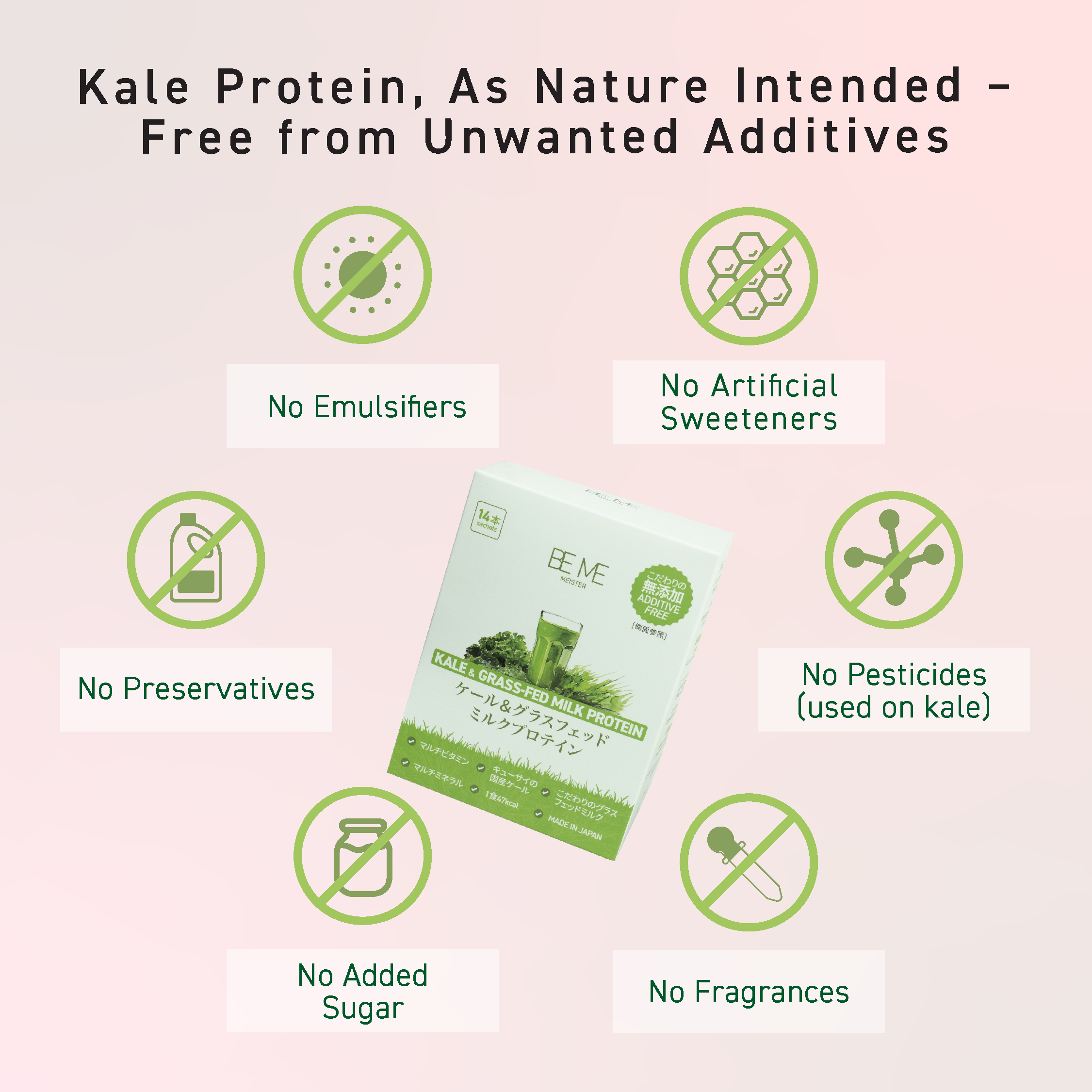 Beme Meister Kale & Grass-Fed Milk Protein