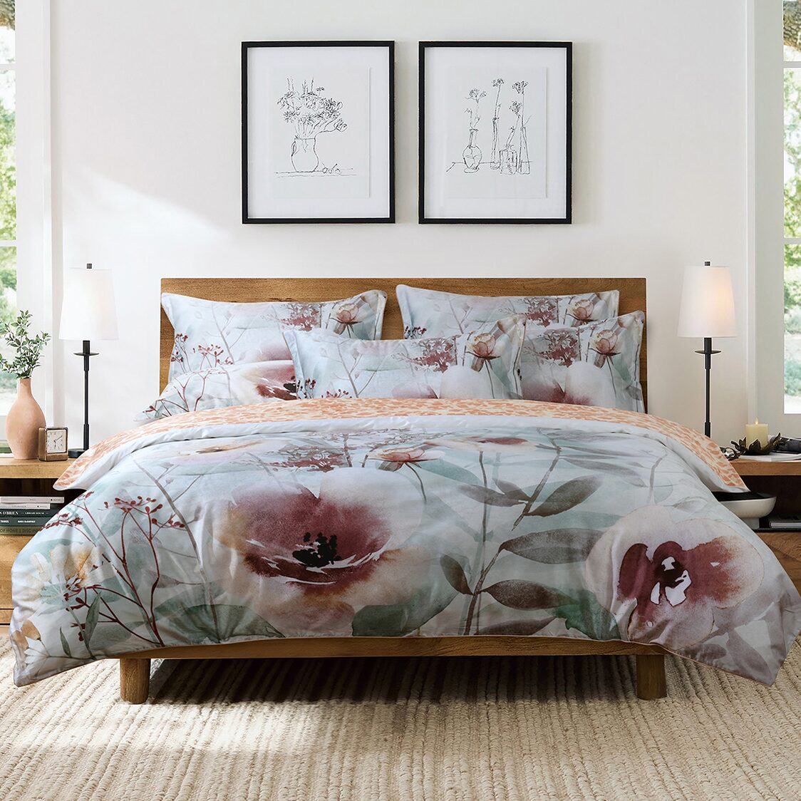 Bellami Heirloom Printed Bed Set - Cami