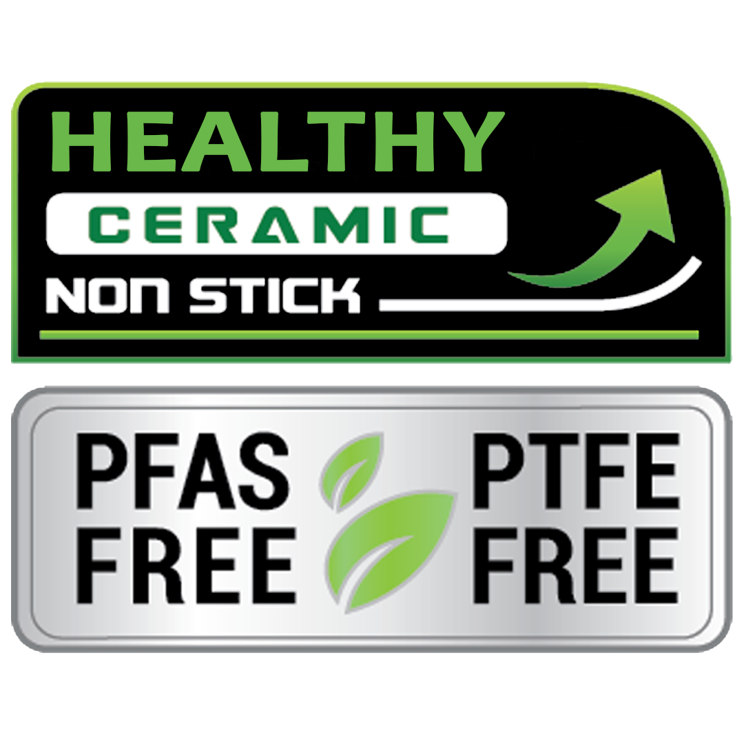 La Gourmet Shogun Kyoto 32cm Ceramic Wok With Lid (LGSM417978)