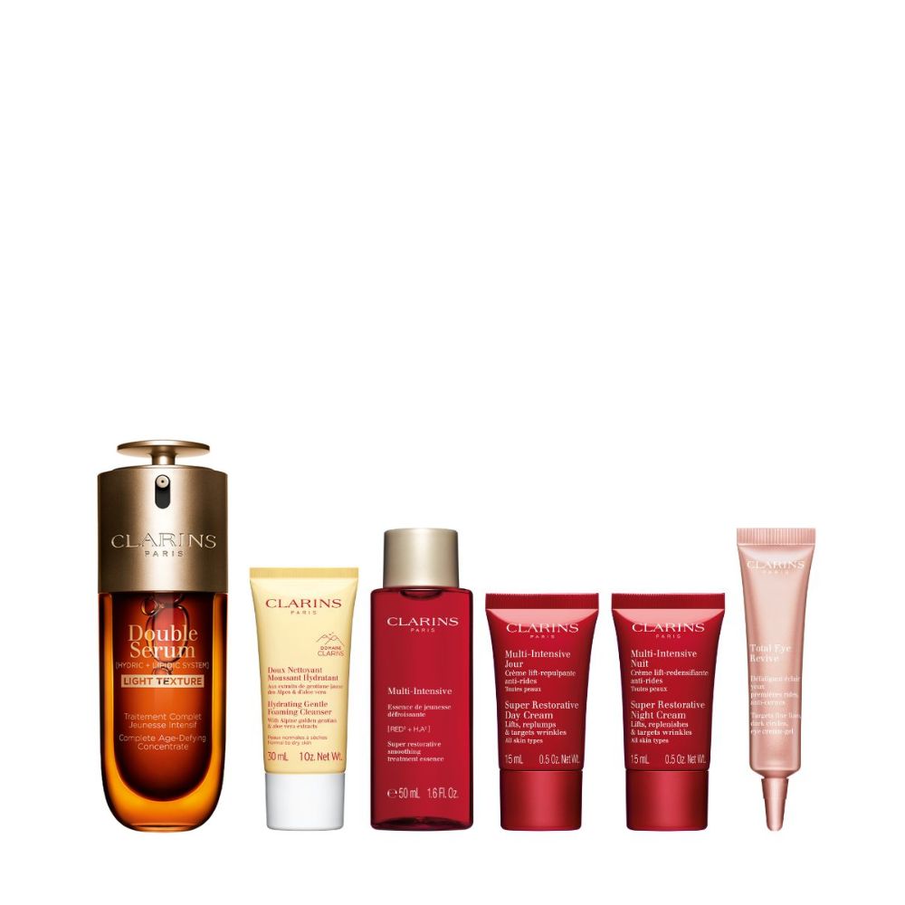 Clarins Double Serum Light Texture 50ml Set (Worth $438)
