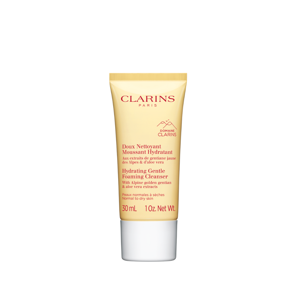 Clarins Gentle Foaming Cleanser Hydrating Trial Size 30ml