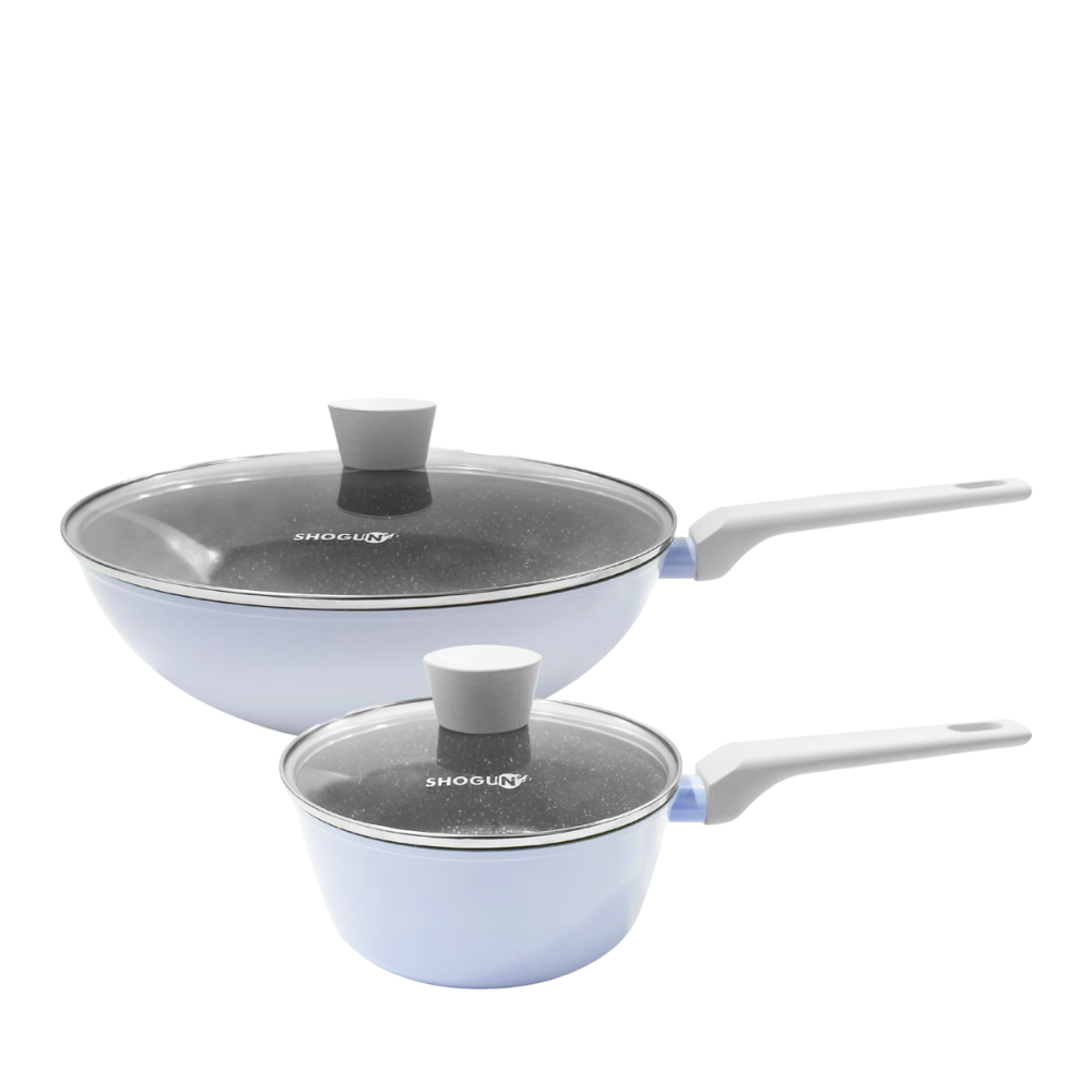 La Gourmet Shogun Smart 4pcs Ceramic Cooking Set- Blue LGSNST429896