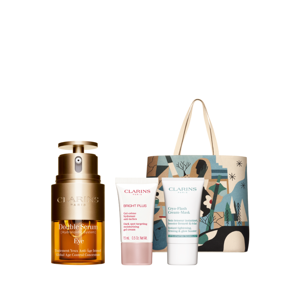 Clarins Double Serum Eye 20ml Set (Worth $355)