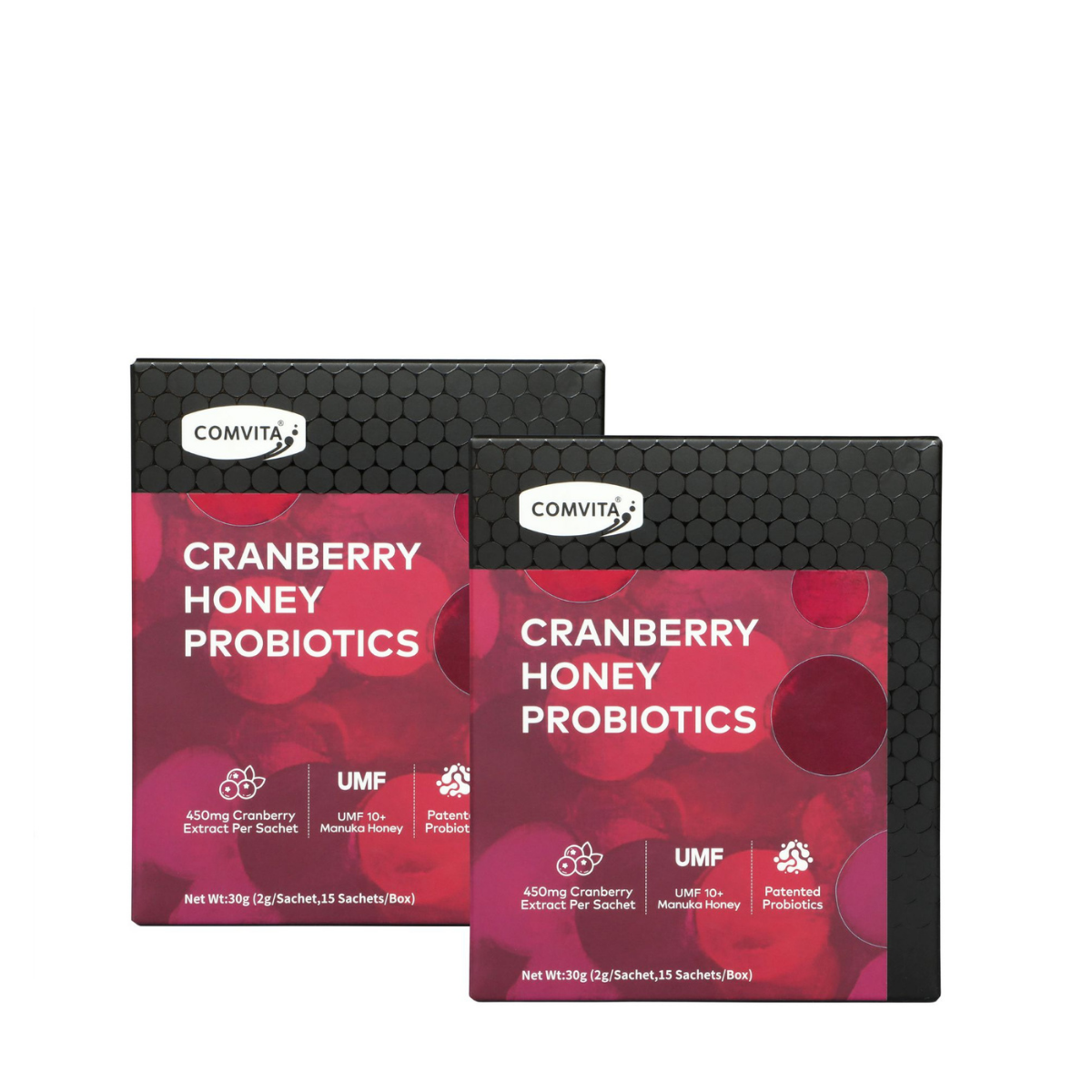 Comvita Cranberry Probiotics Manuka Honey Drink (2 Boxes)