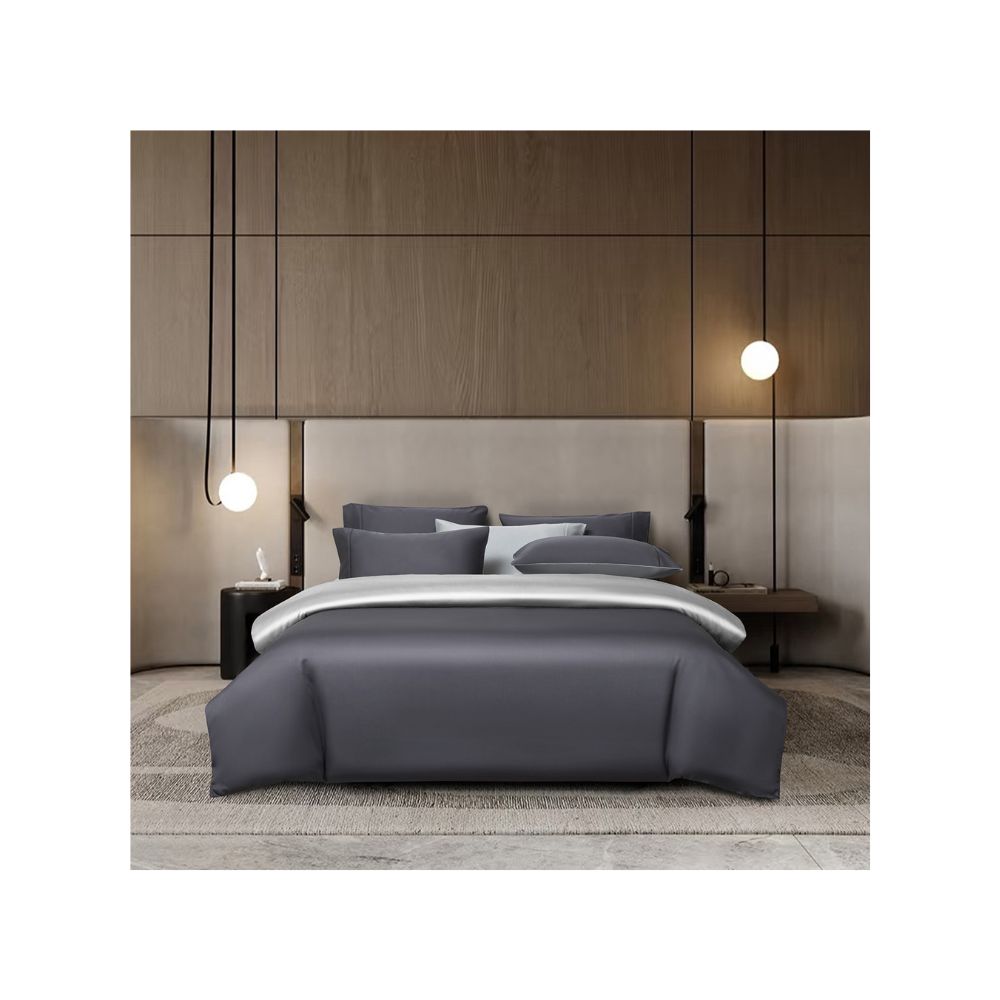 Canopy Creek Bed Set - Grey/Silver