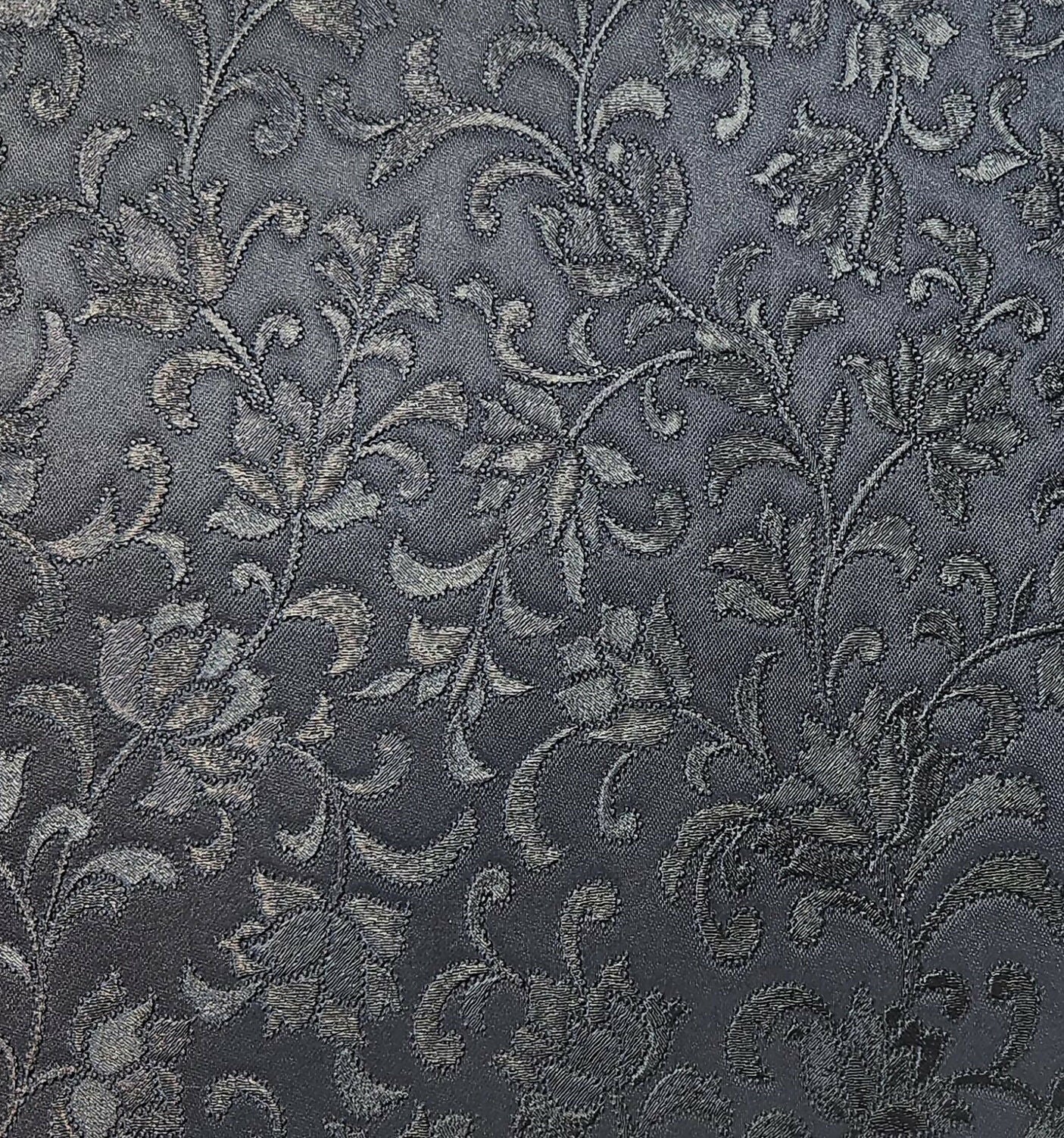 Rapee Ember Embossed PU Placemat – 30 x 45 cm – Black