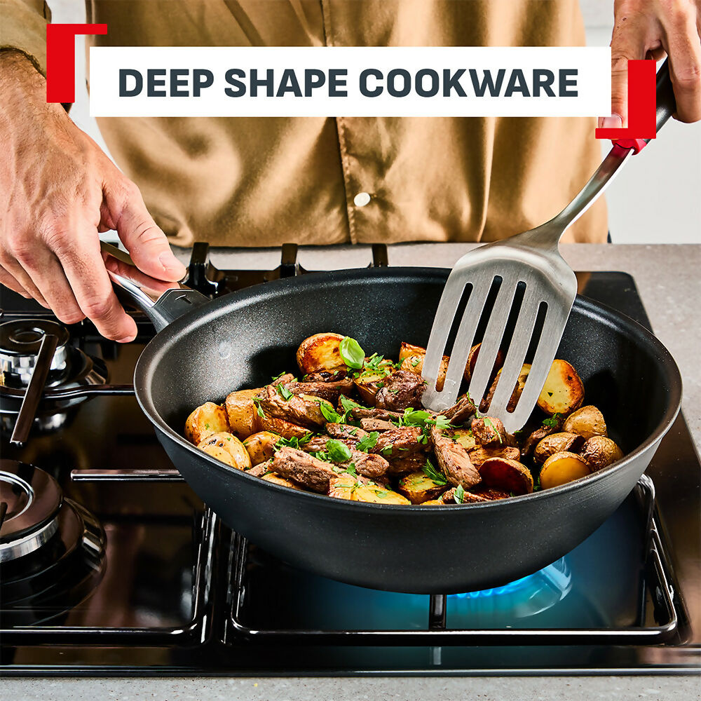 Tefal Excellence Fusion IH Wok Pan 28cm (G33819)