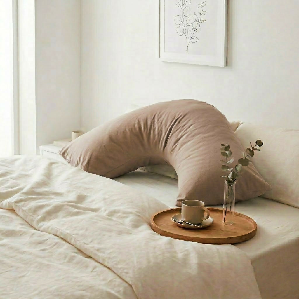 Rapee CUDDLE U™ Signature Microfibre Pillow Cover – 75 x 75 cm – Almond