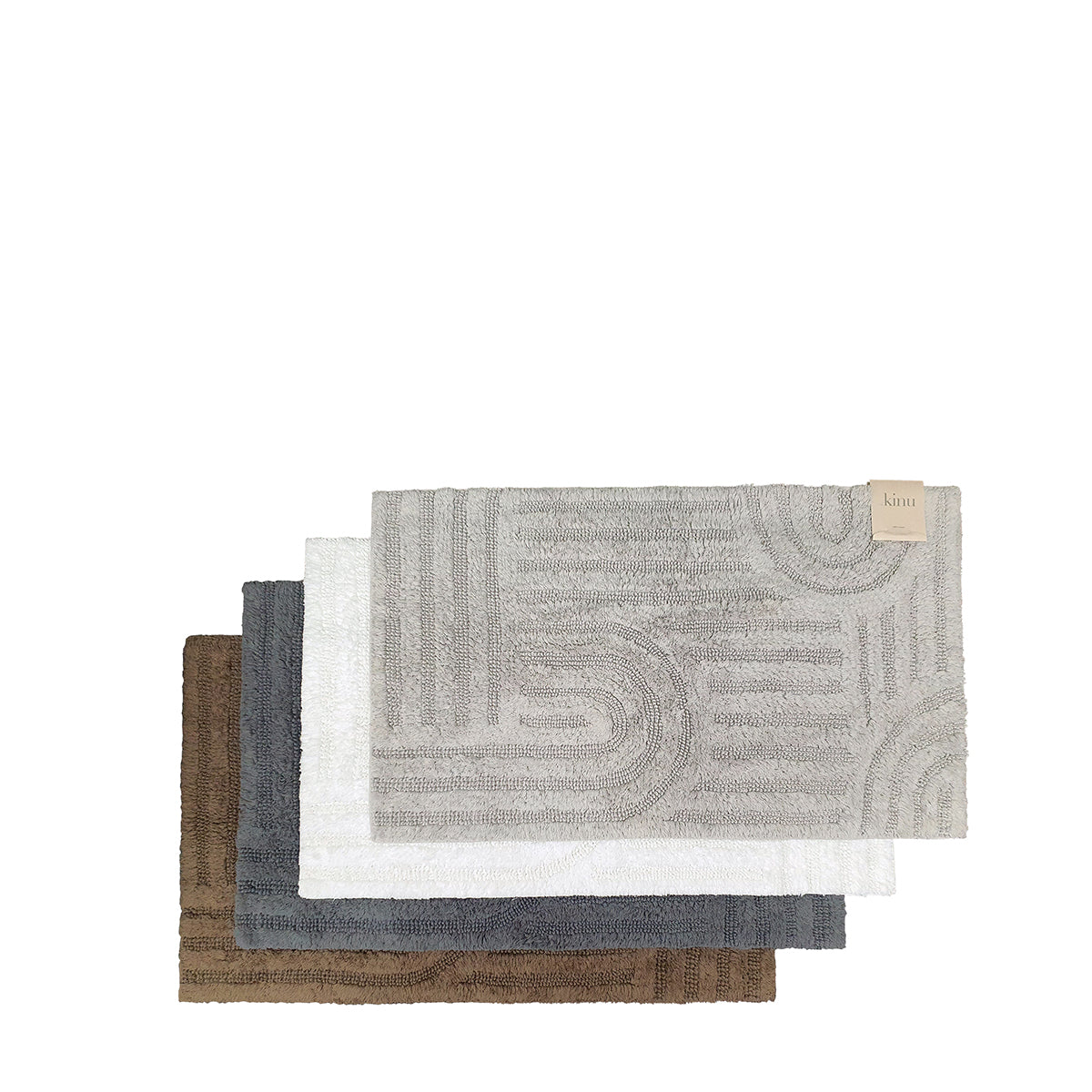 Kinu Gordon Reversible Bath Rug