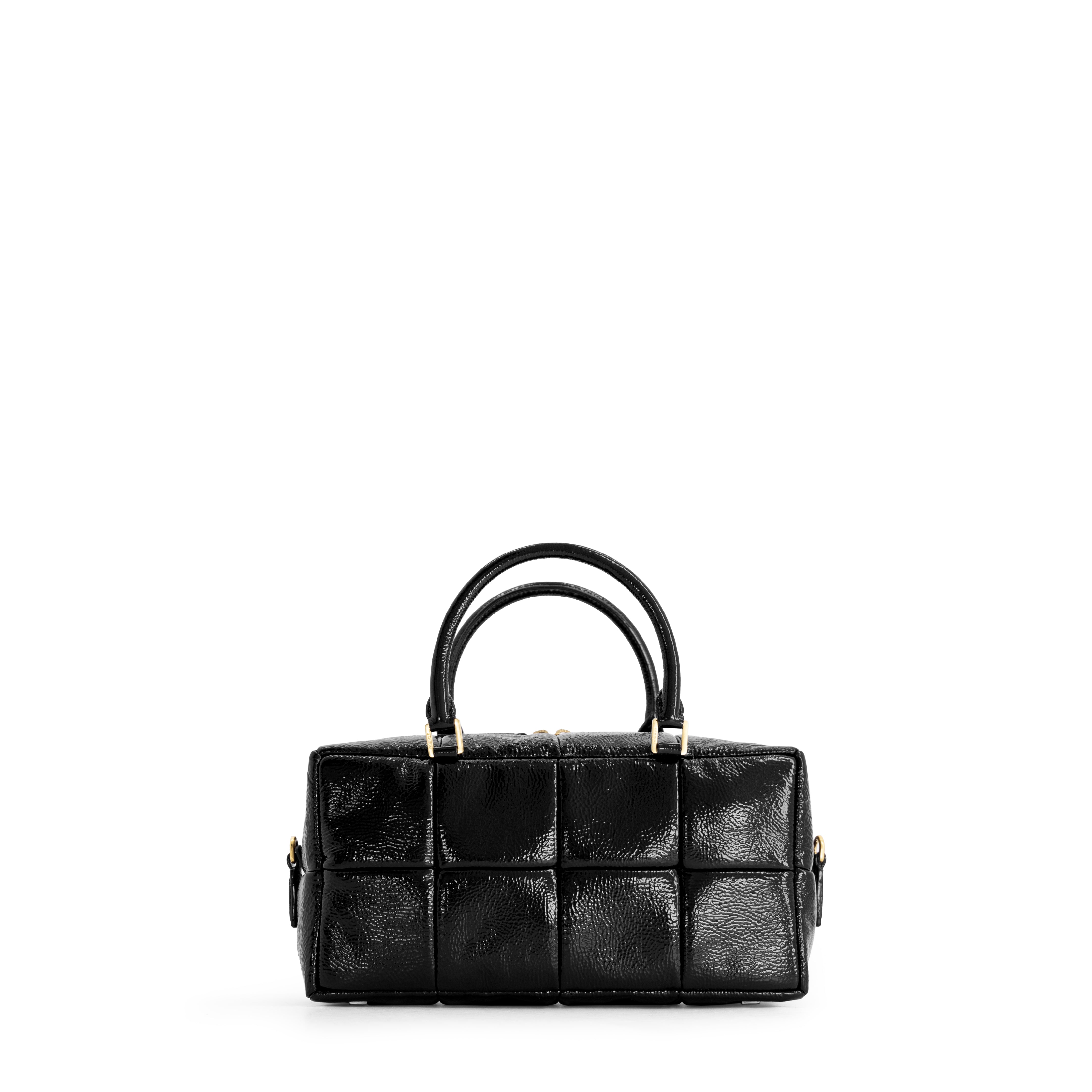 Mlouye Grid Bag Leather