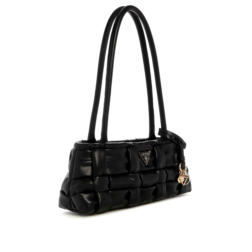 Guess Marion Shoulder Satchel - Black