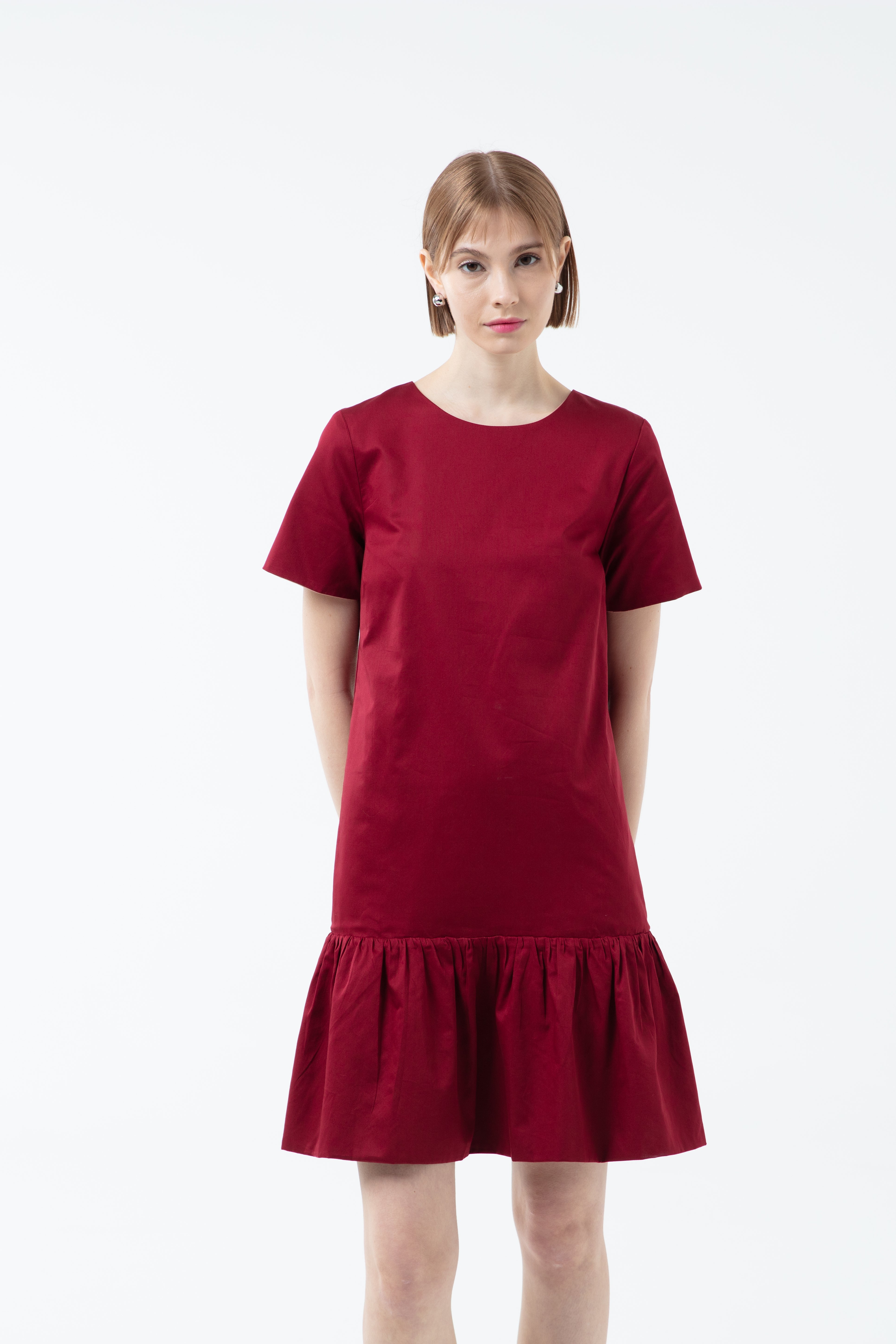 K/Woods Dual Form Peplum Dress