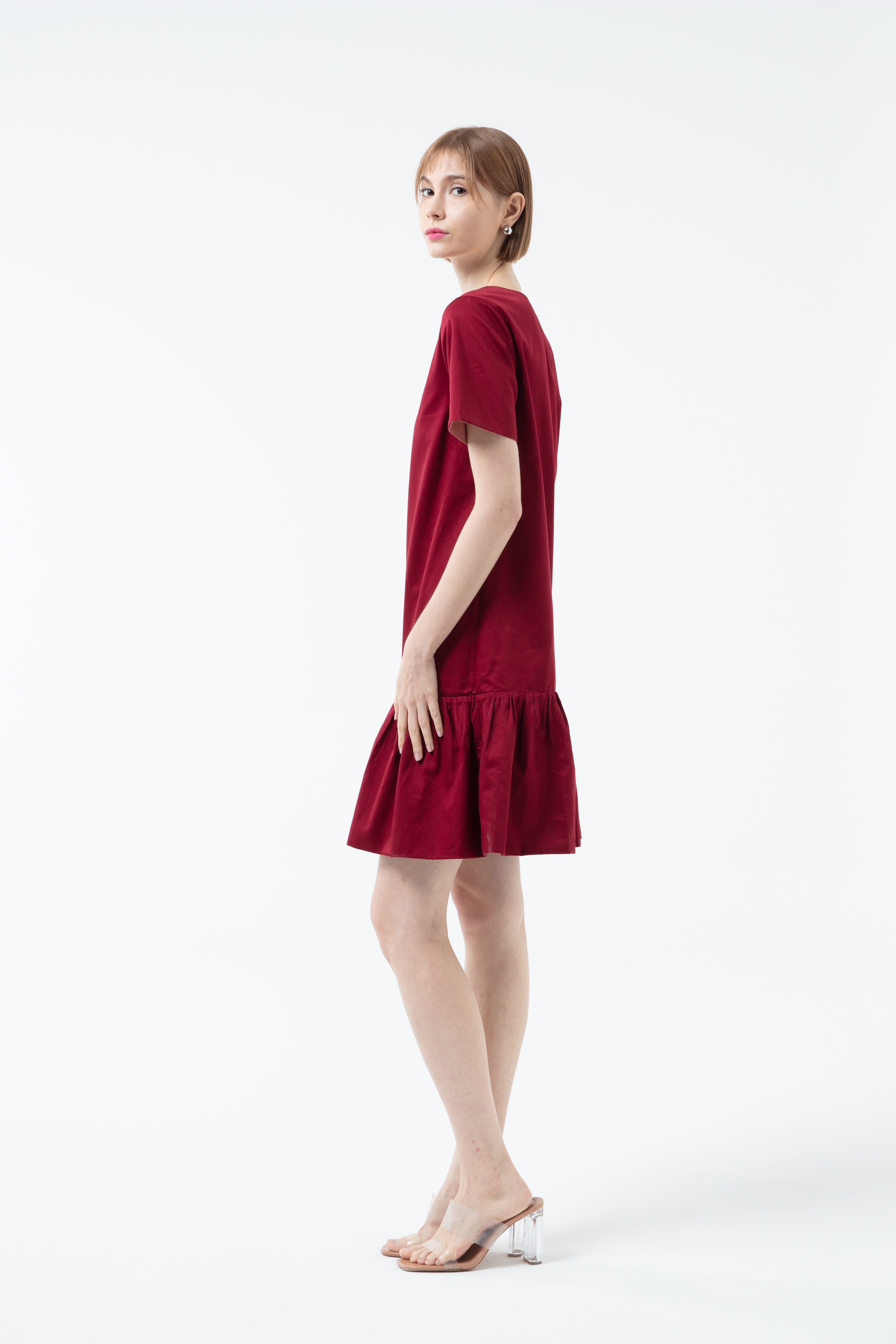 K/Woods Dual Form Peplum Dress
