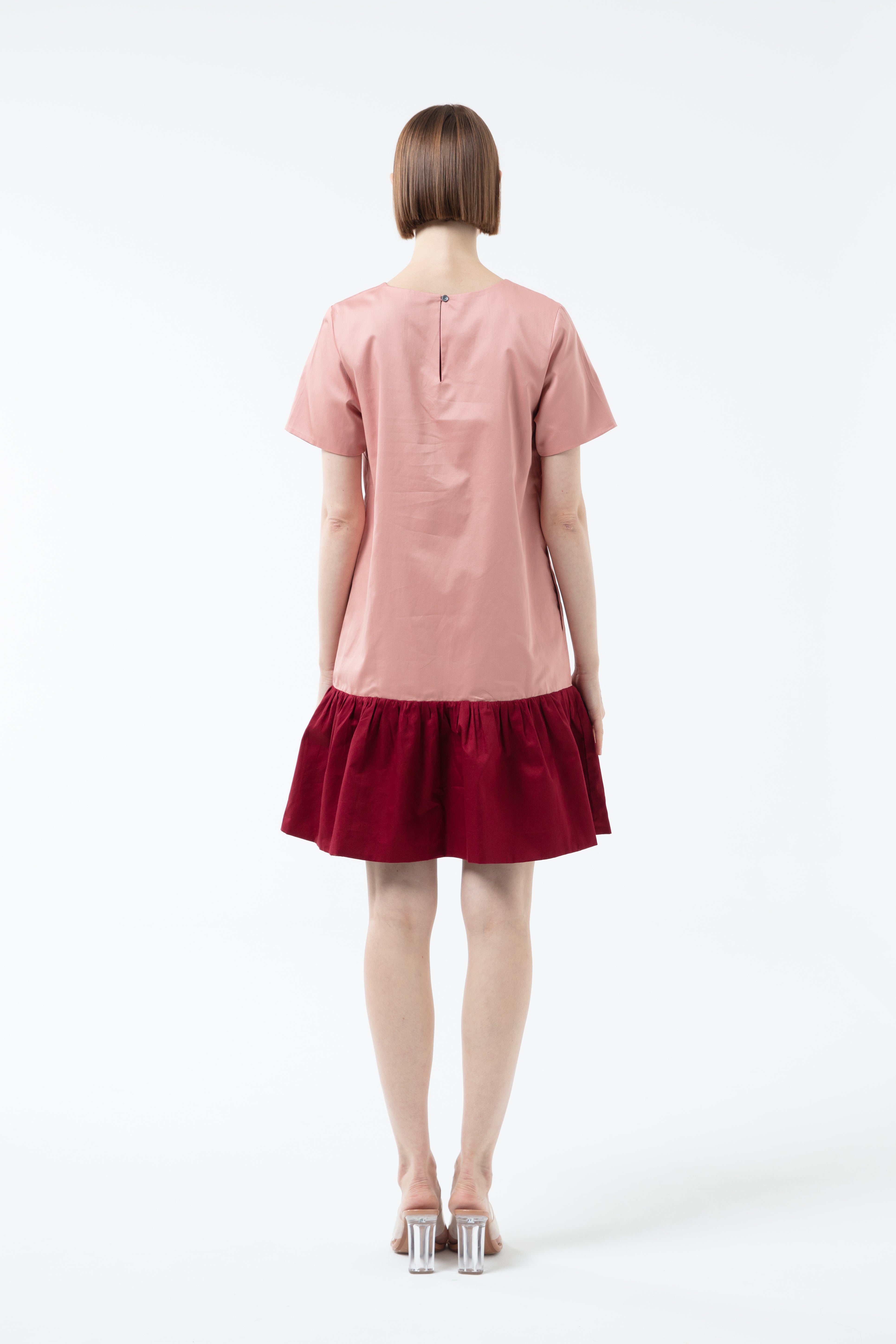 K/Woods Dual Form Peplum Dress