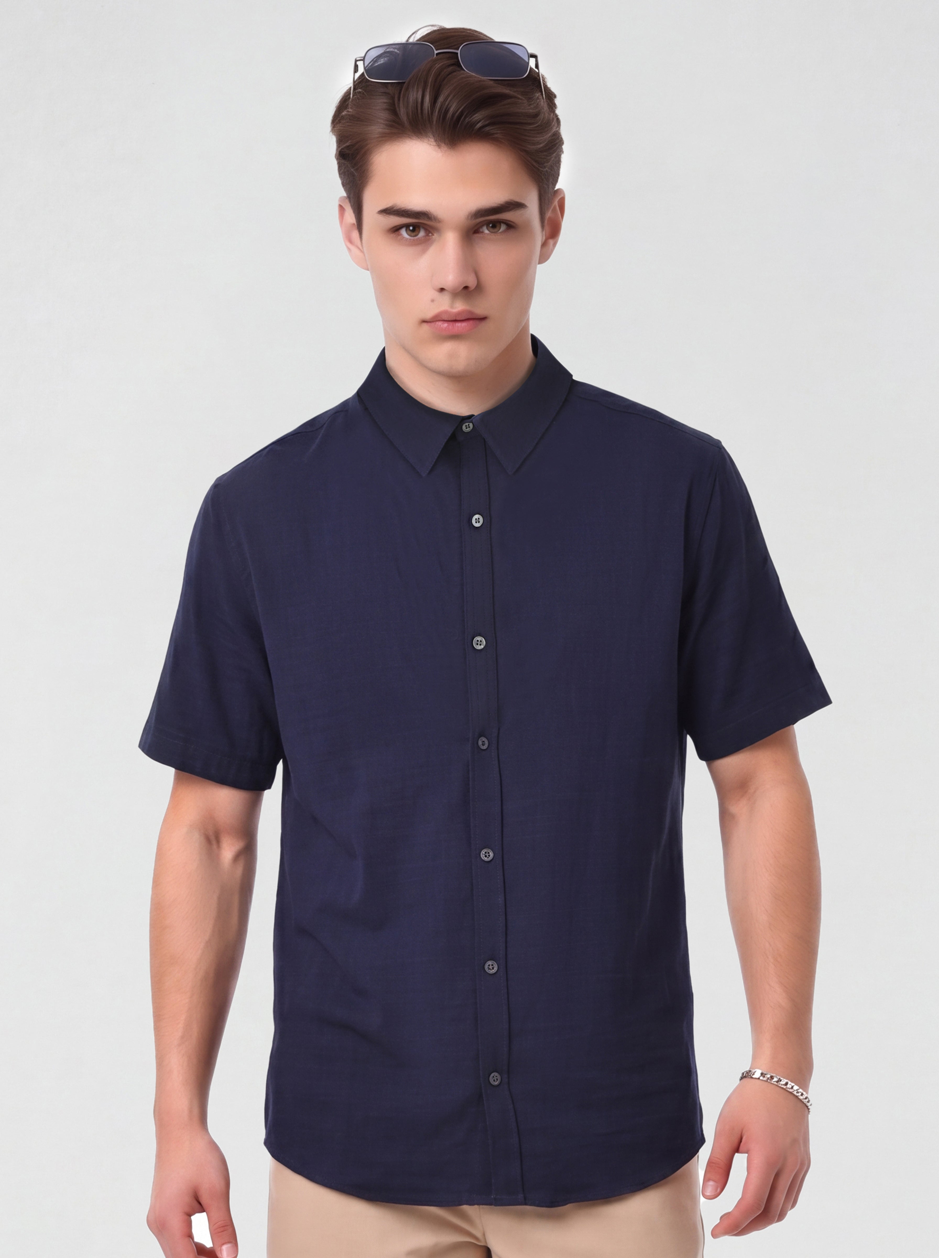 K/Woods Easy Care Lightwave Shirt