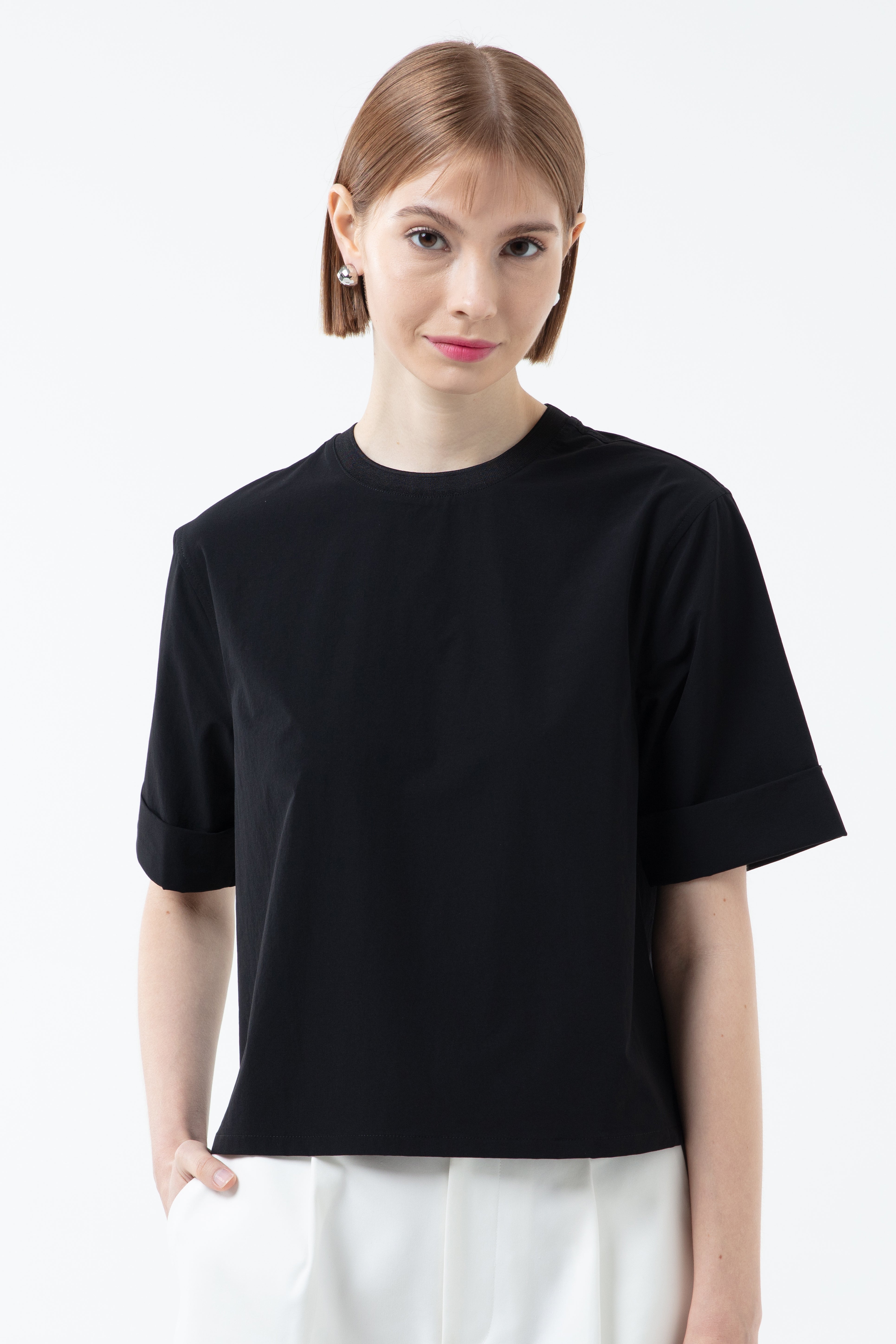 K/Woods Casual Chic Boxy Top