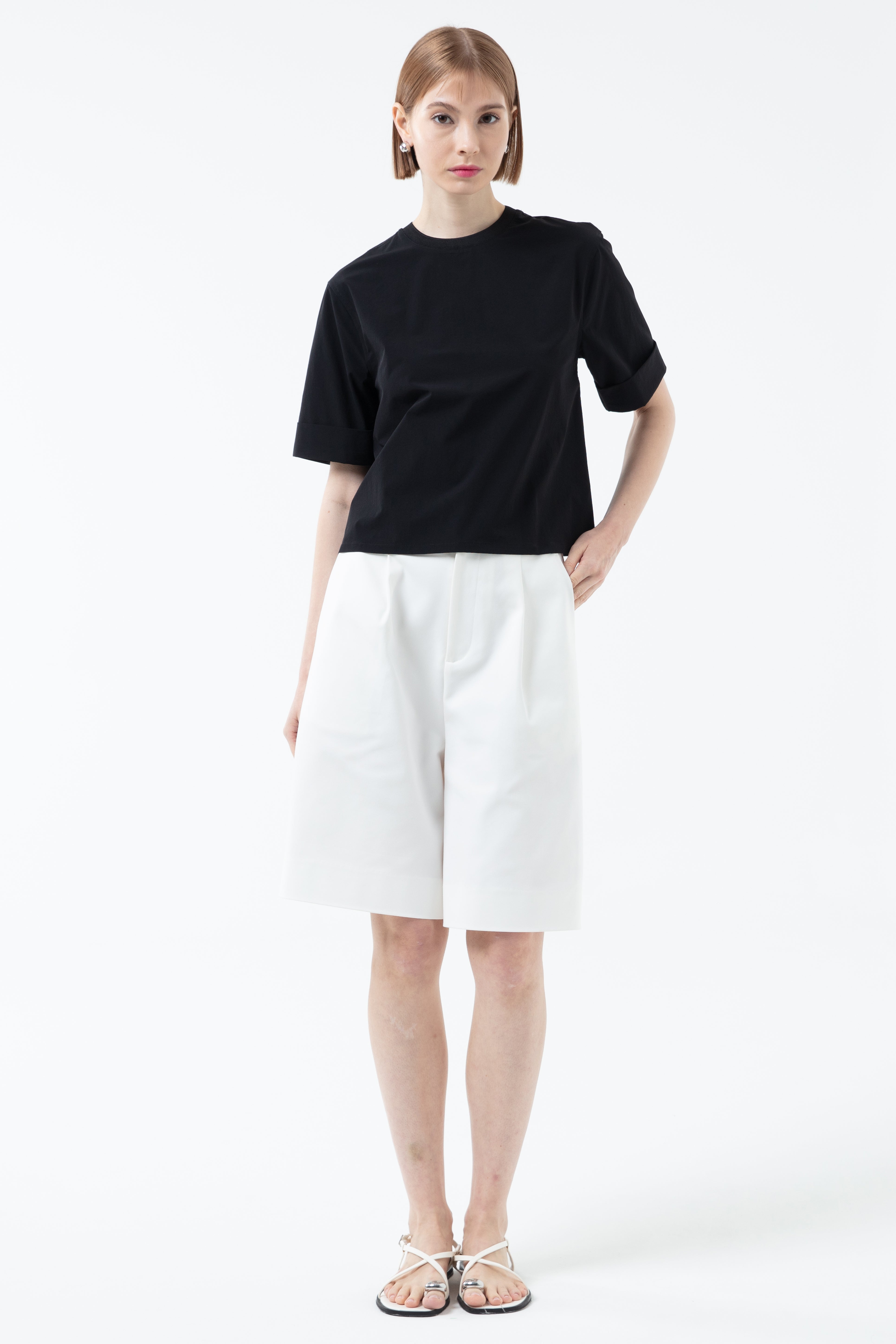 K/Woods Casual Chic Boxy Top