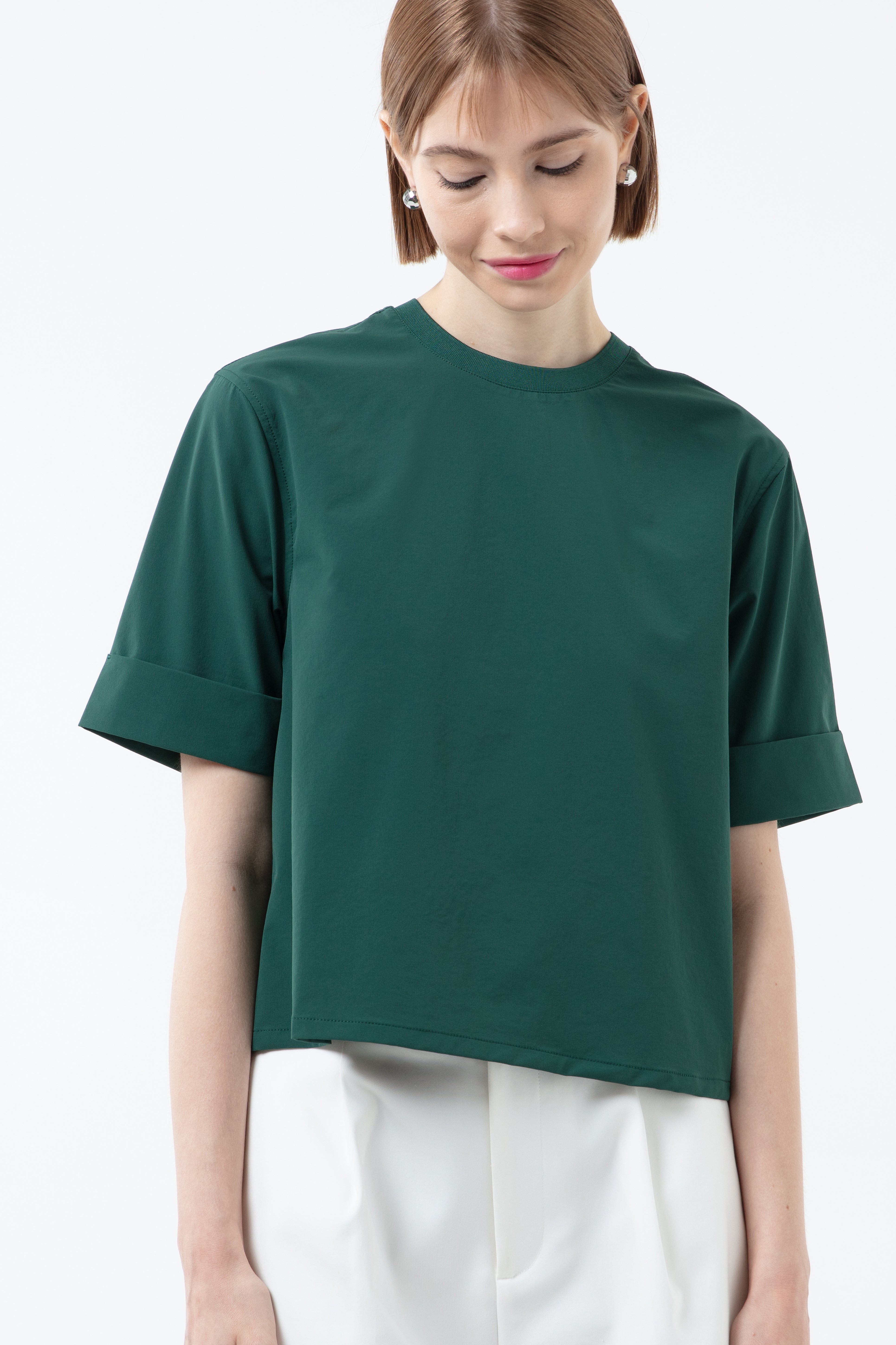 K/Woods Casual Chic Boxy Top