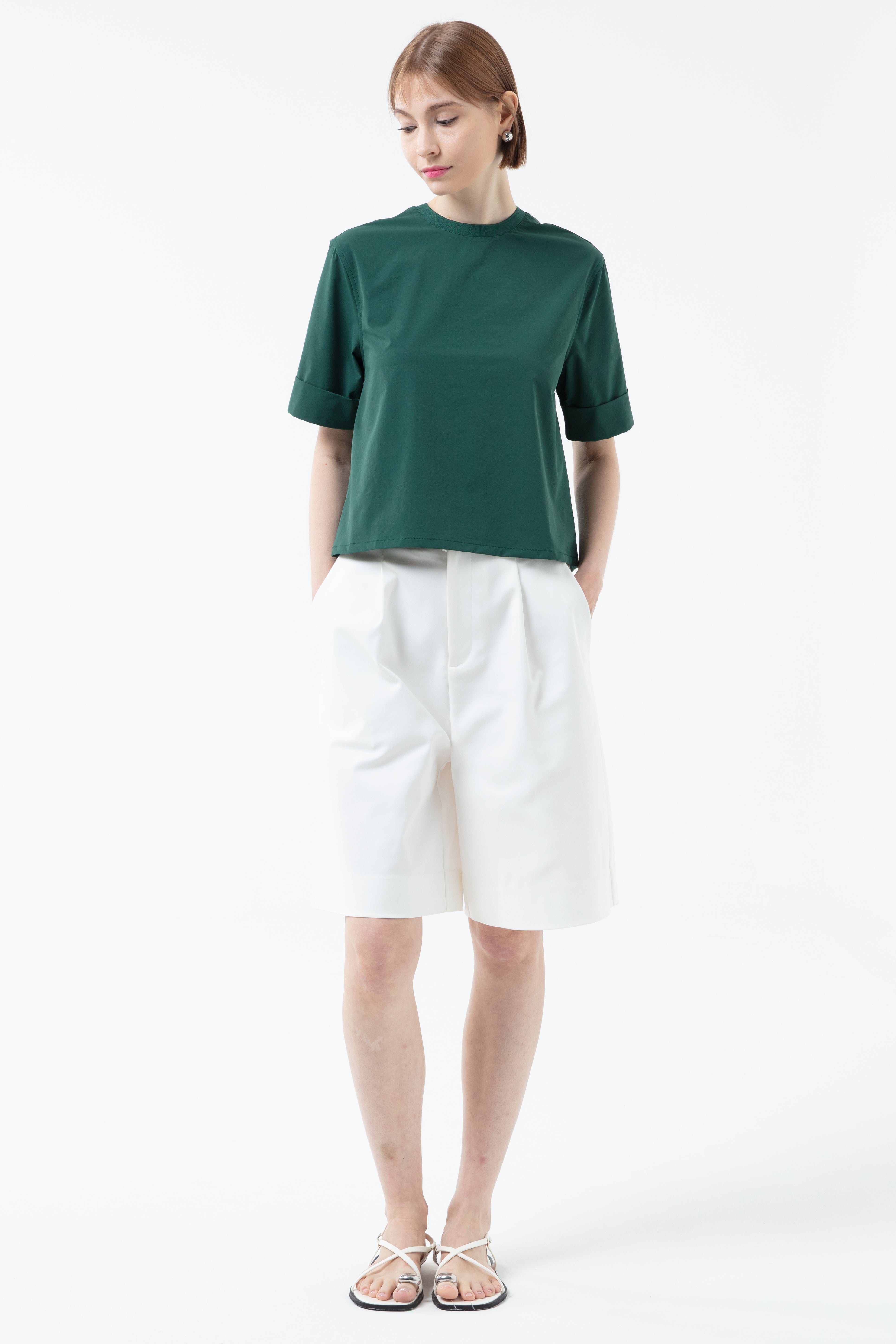 K/Woods Casual Chic Boxy Top