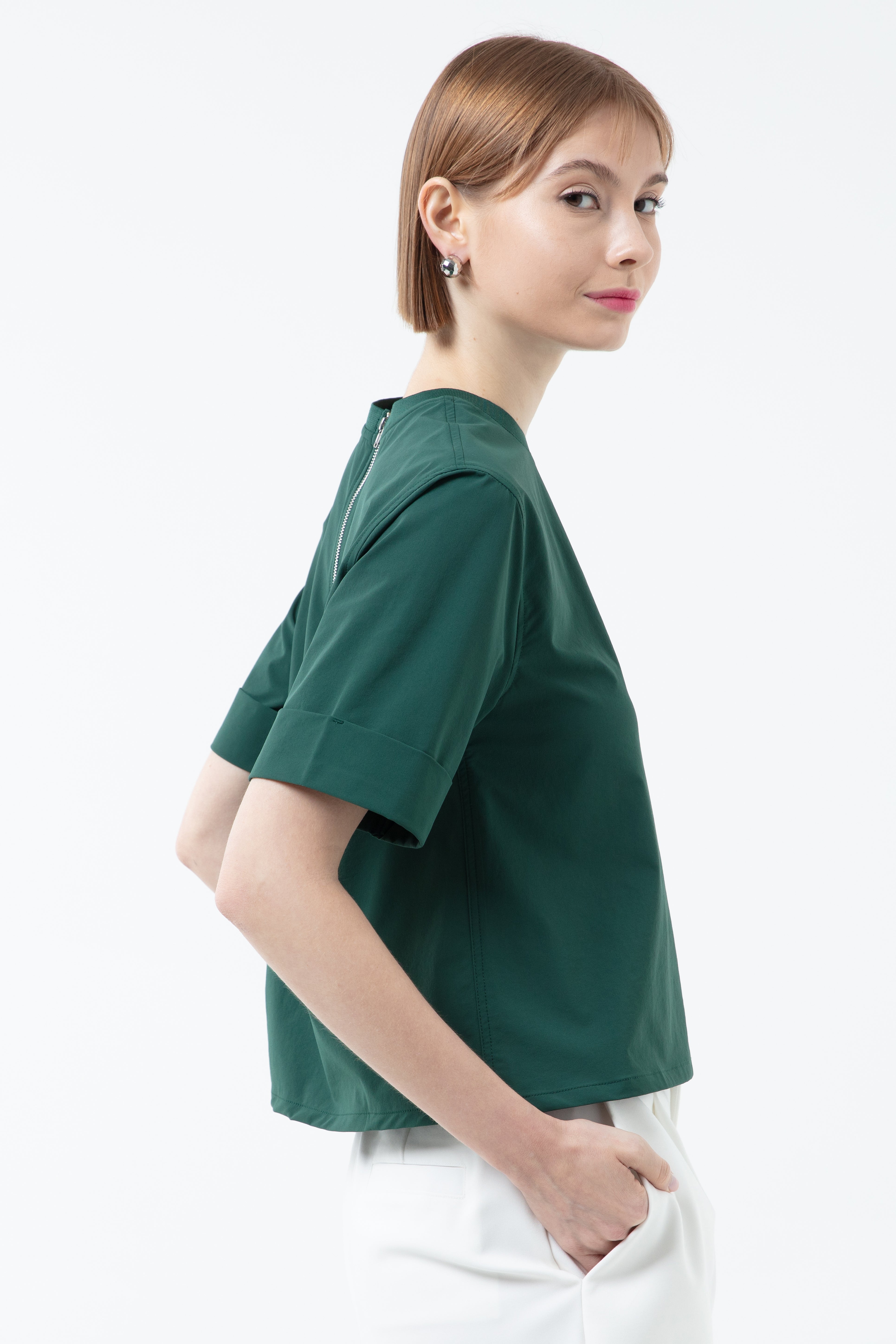 K/Woods Casual Chic Boxy Top