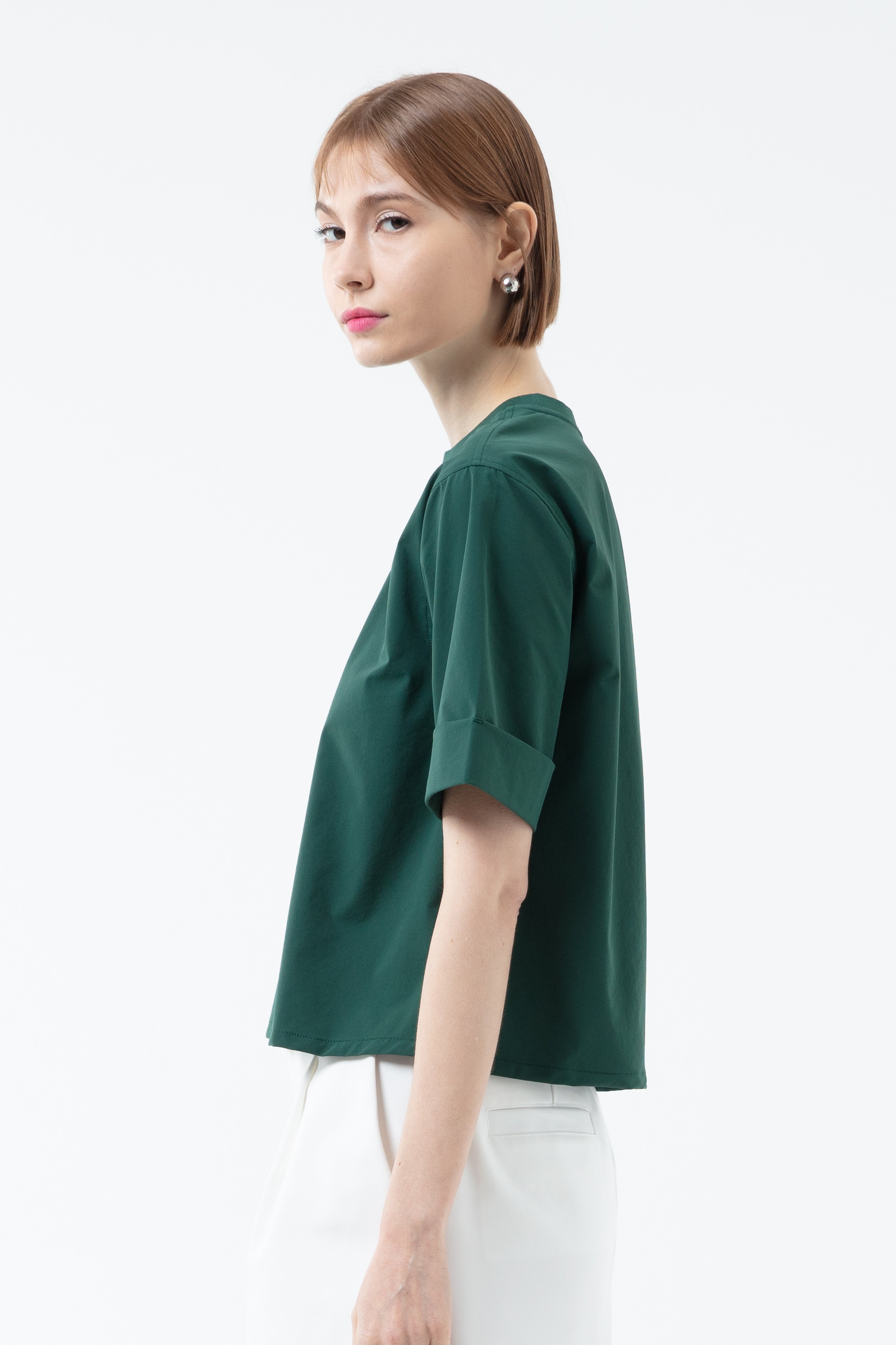 K/Woods Casual Chic Boxy Top