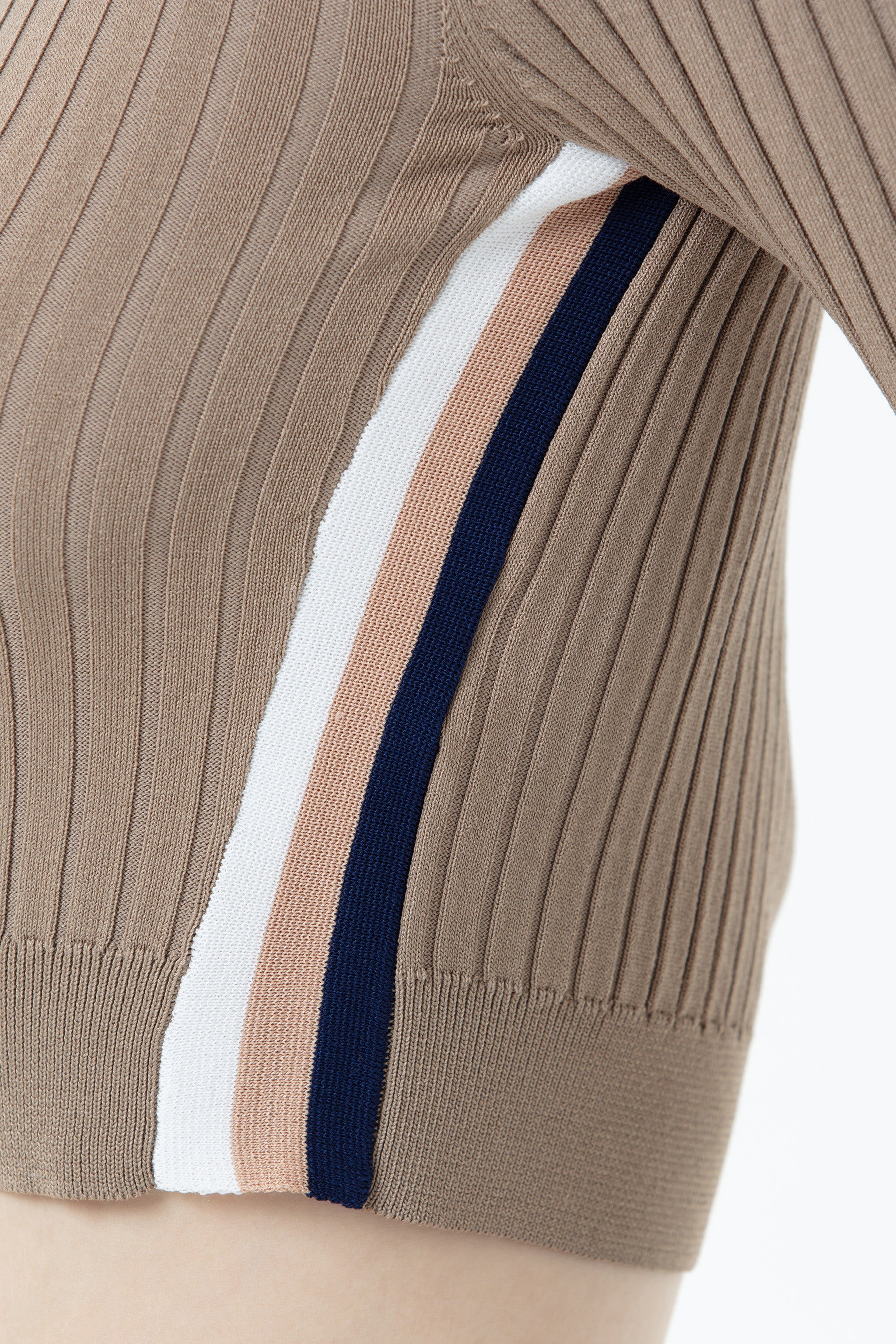 K/Woods Ribbed Cropped Sweater