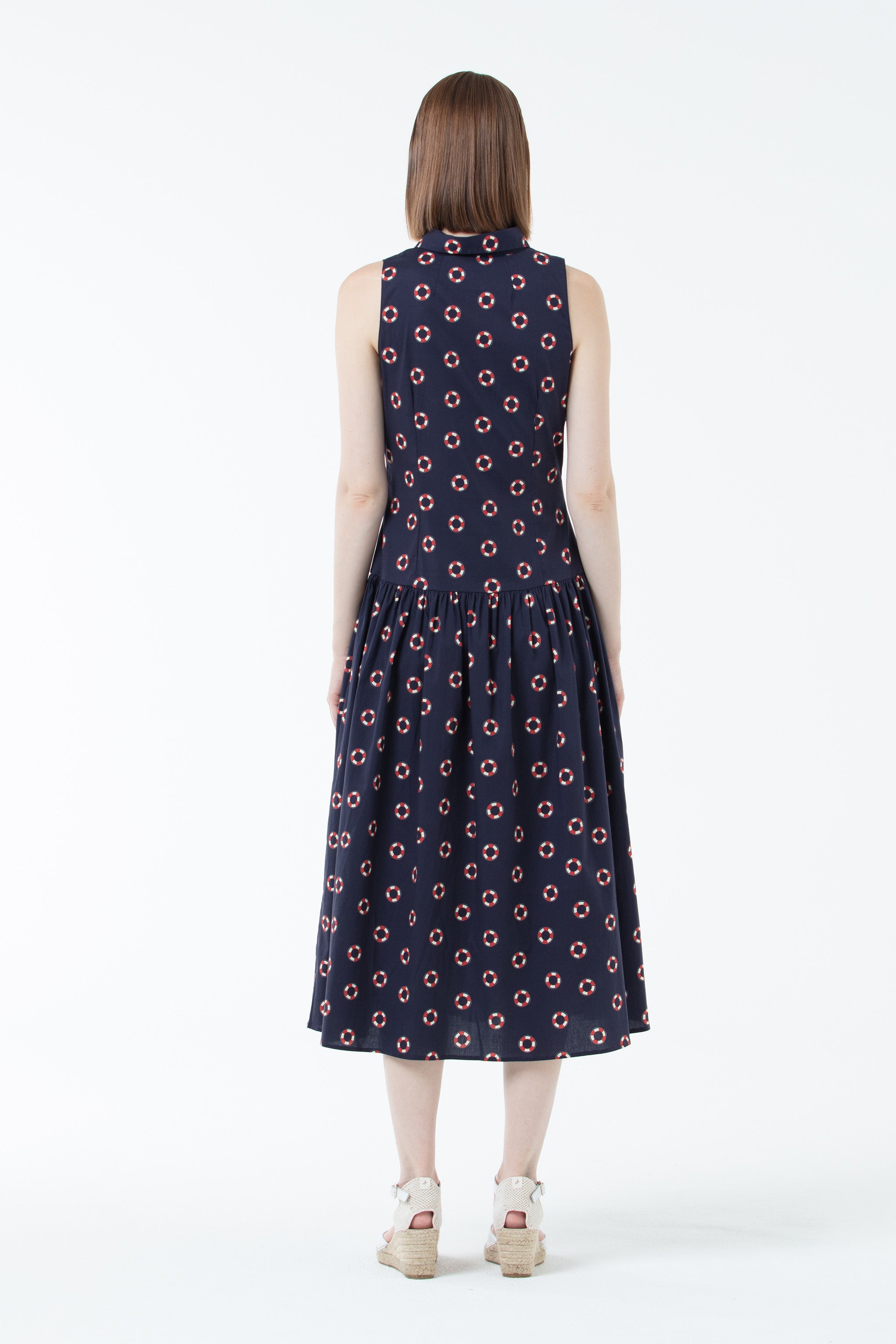 K/Woods Cut-in Flow Dress