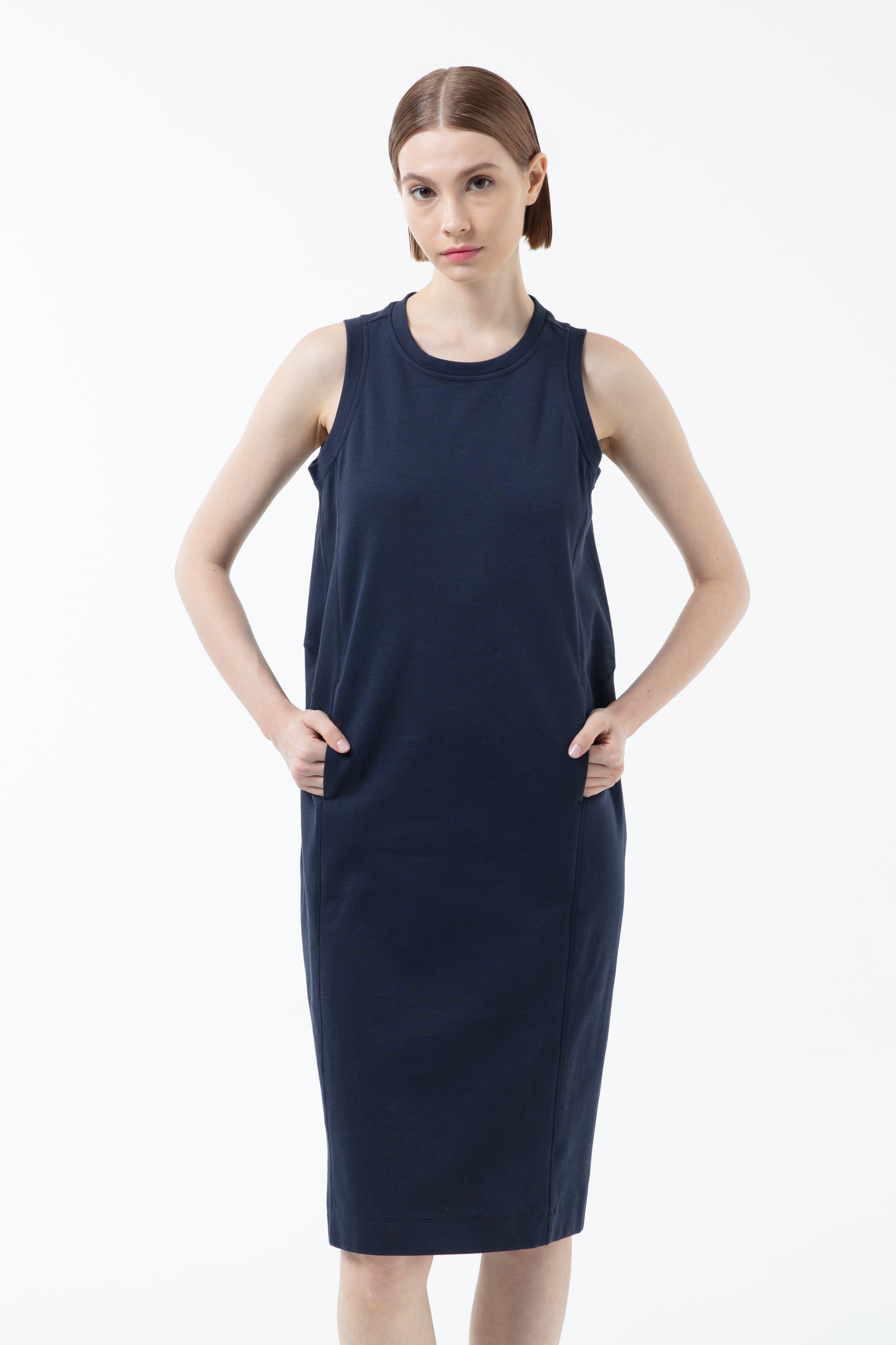 K/Woods Modern Tank Shift Midi