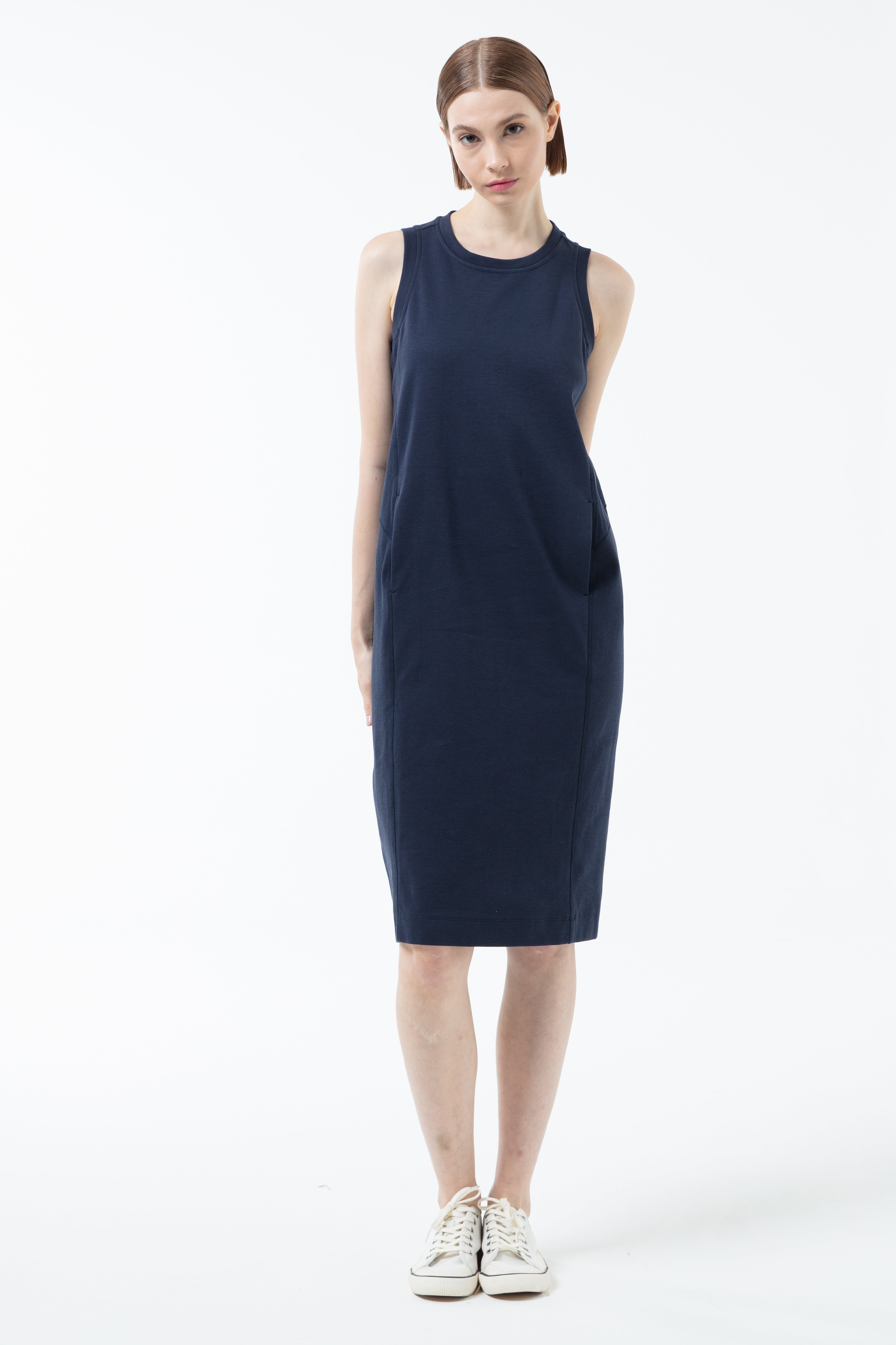 K/Woods Modern Tank Shift Midi